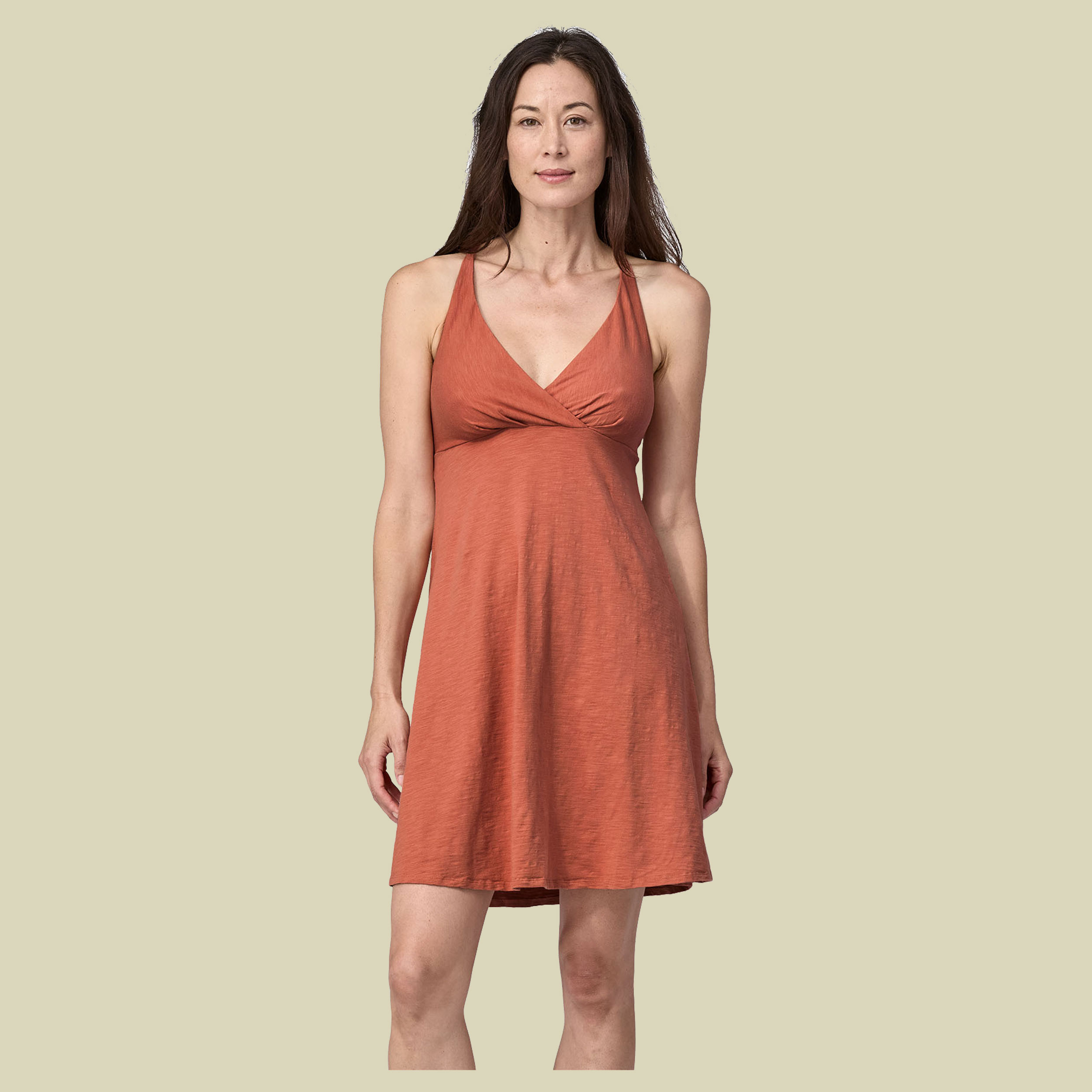 Amber Dawn Dress Women gelb M - sienna clay