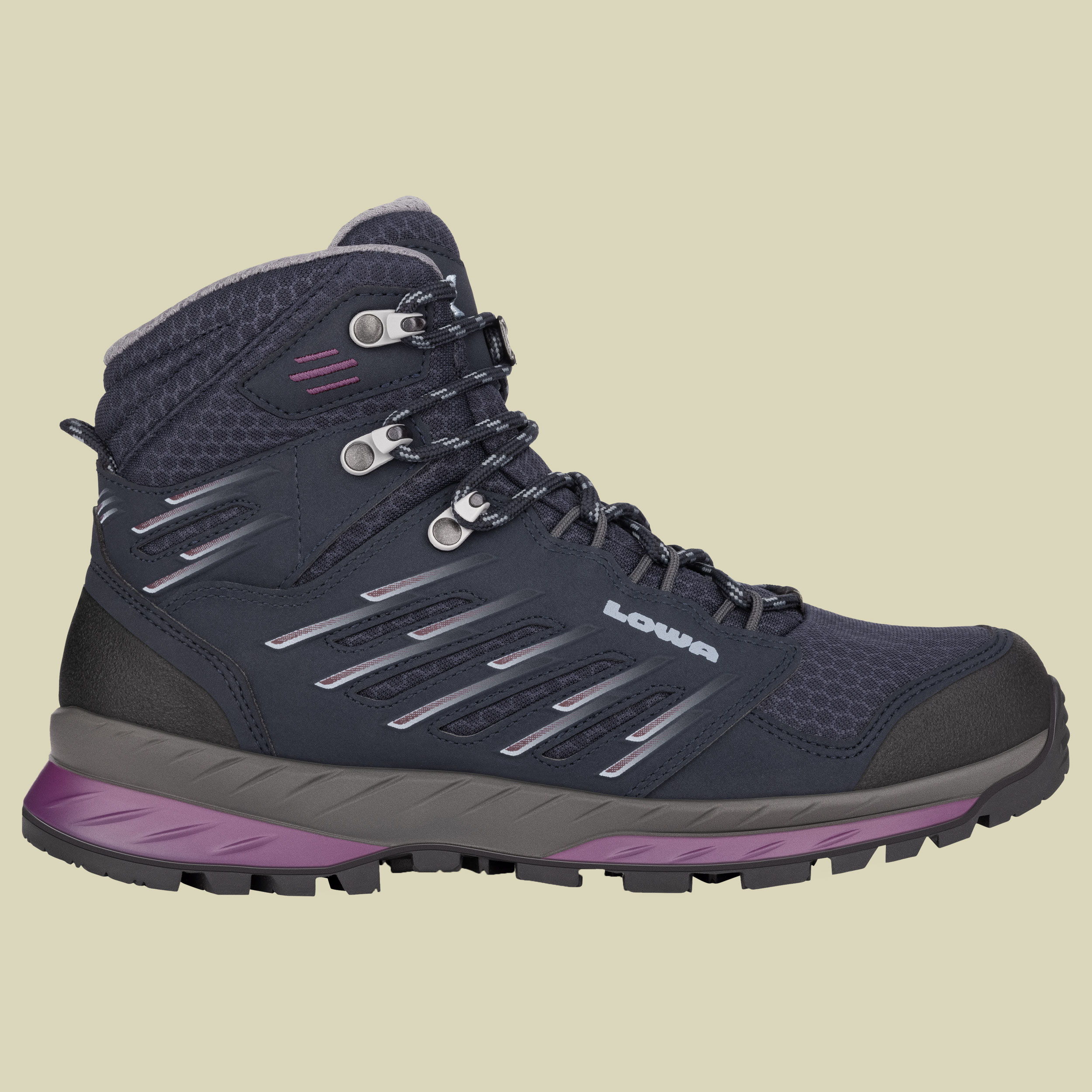 Trek EVO GTX Mid Women Größe UK 4,5 Farbe navy/beere