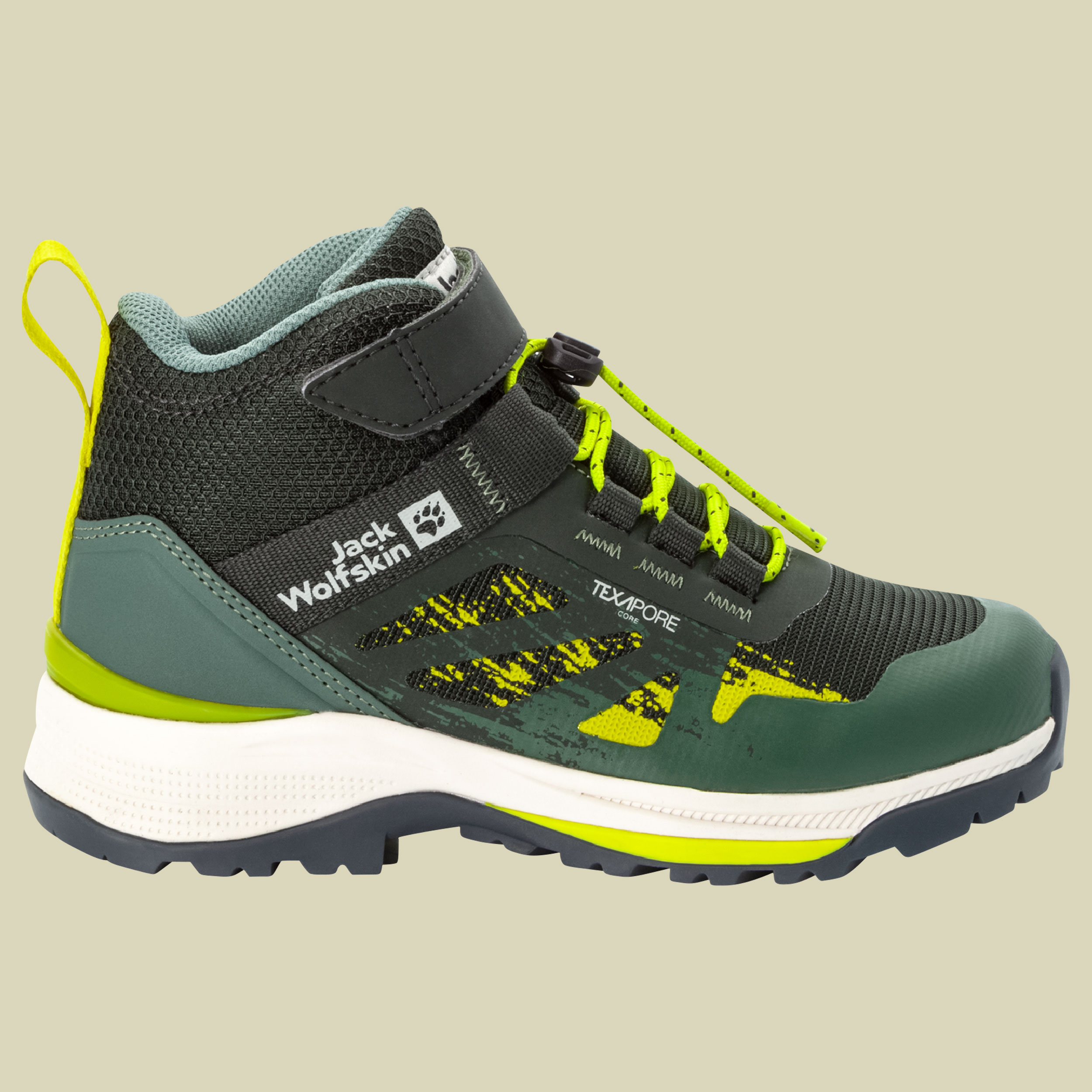 Villi Hiker Texapore Mid Kids slate green 32