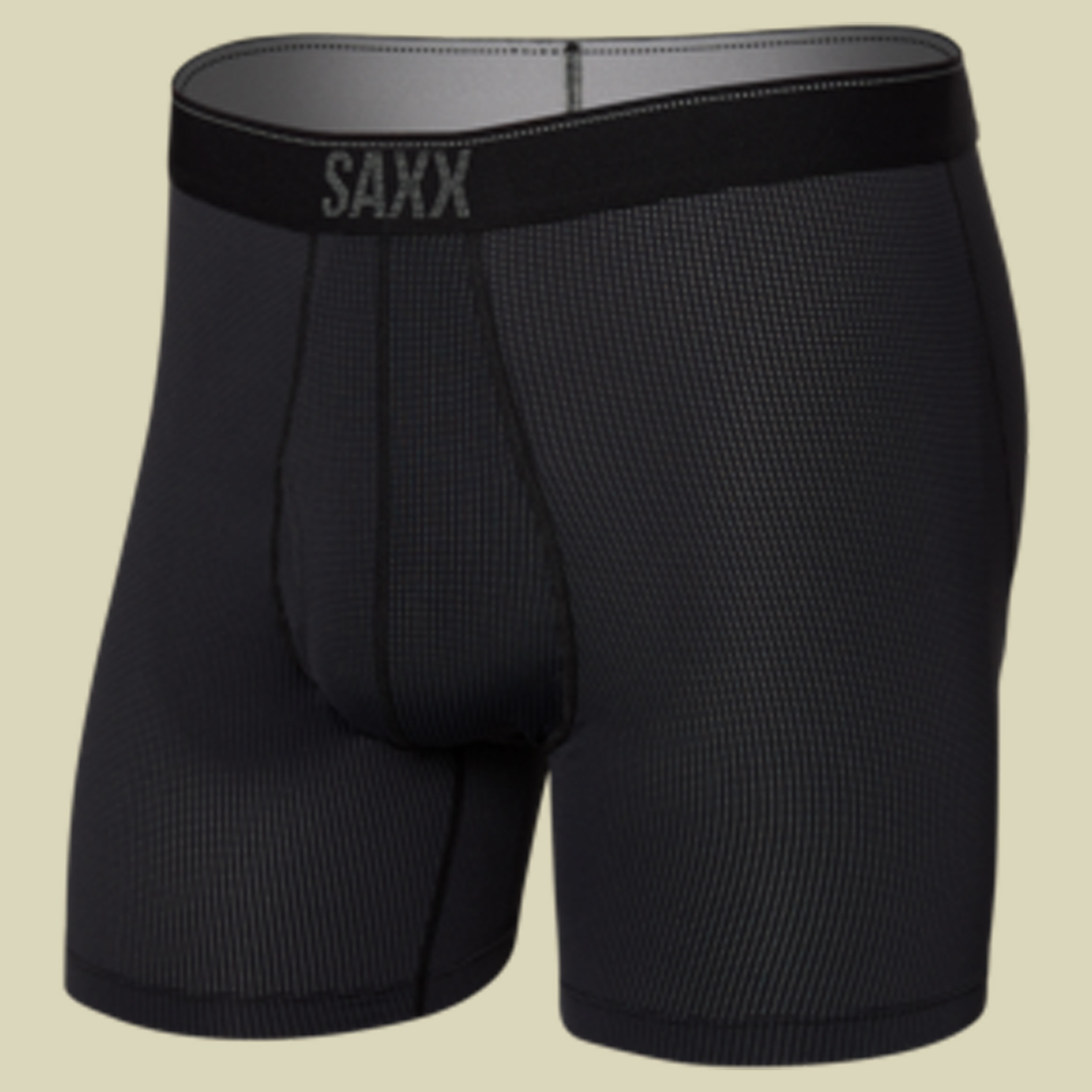 Quest Quick Dry Mesh Boxer Brief Fly schwarz L - Farbe black II