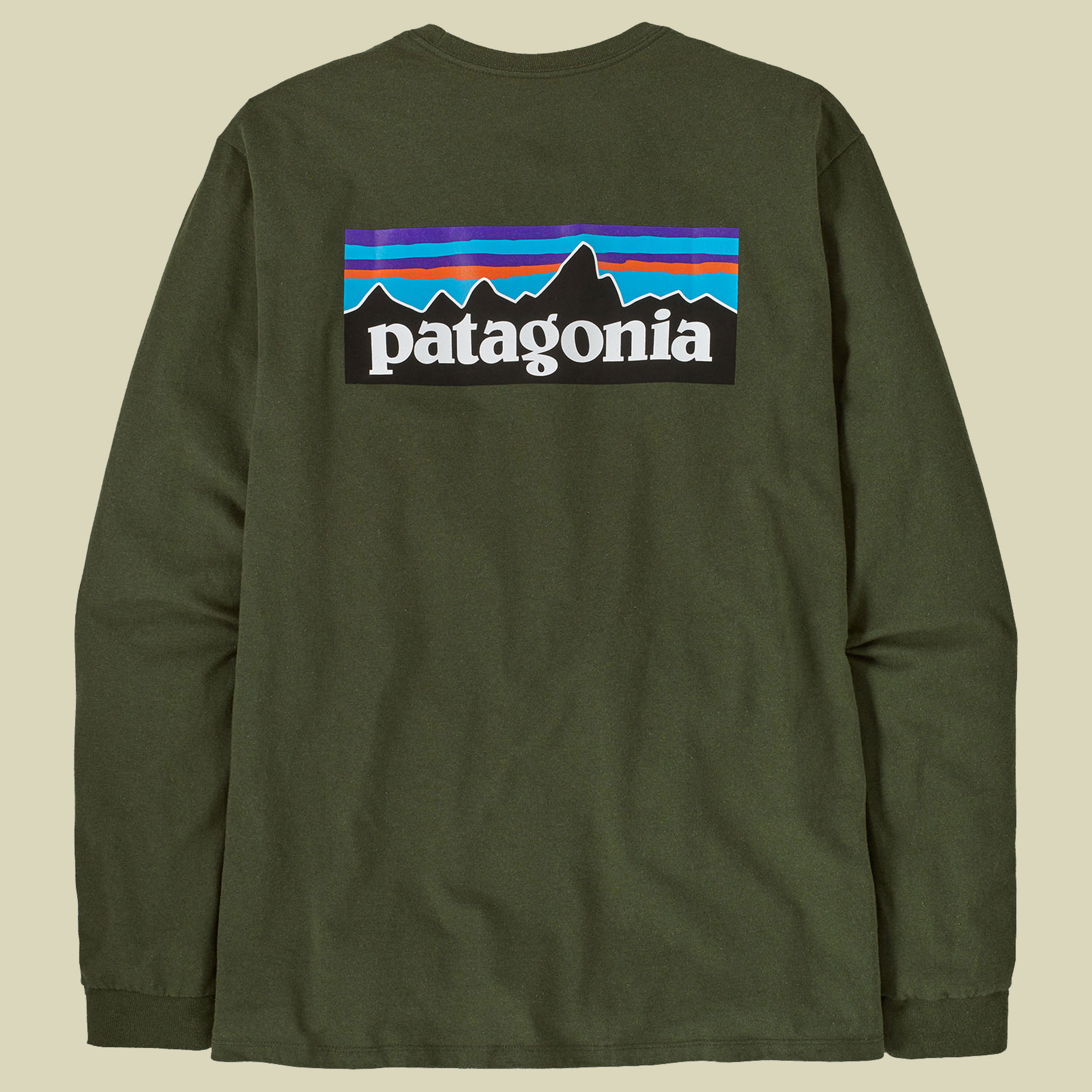 L/S P-6 Logo Responsibili-Tee Men grün II XL - torrey pine green