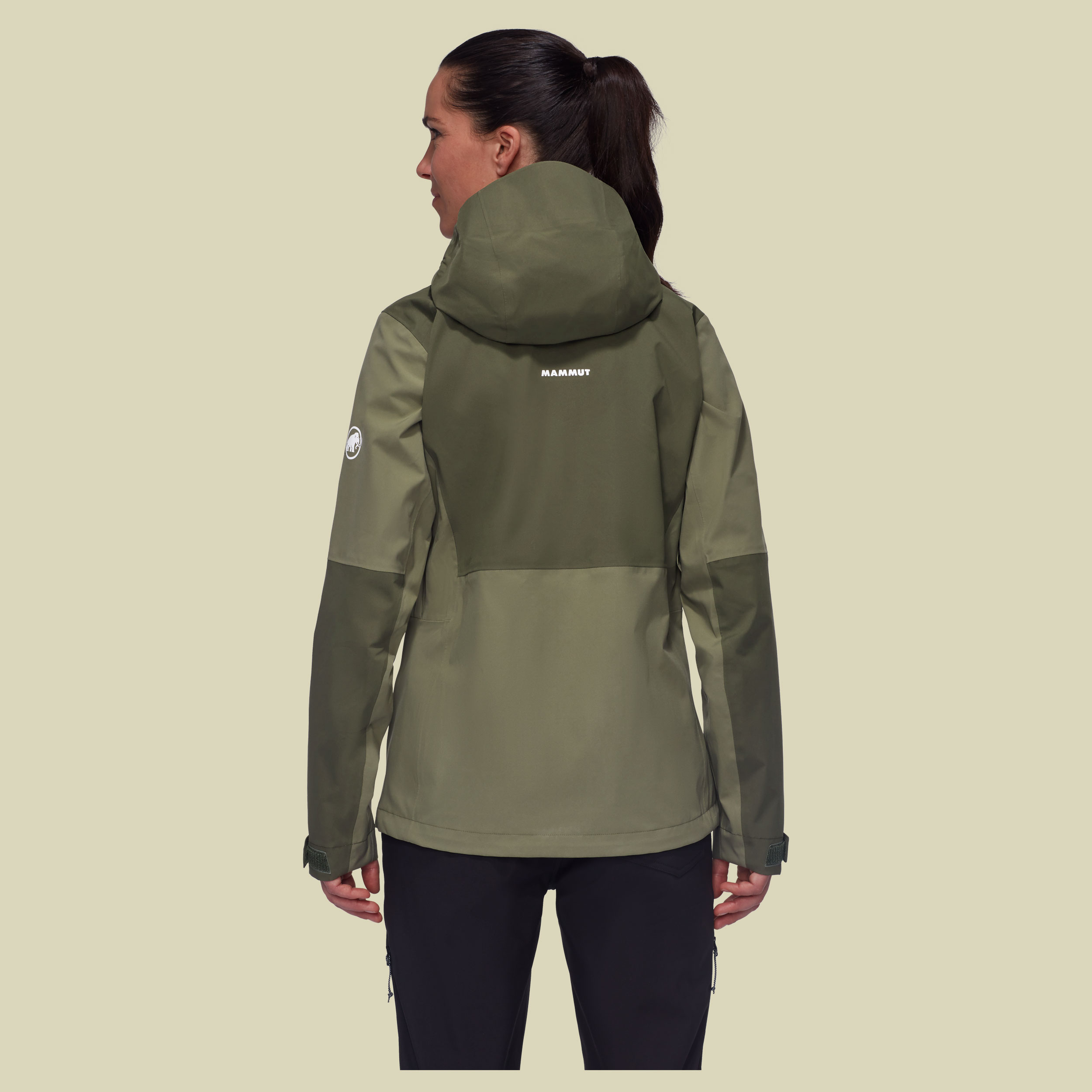 Linard Guide HS Hooded Jacket Women S grau - Farbe marsh-dark marsh