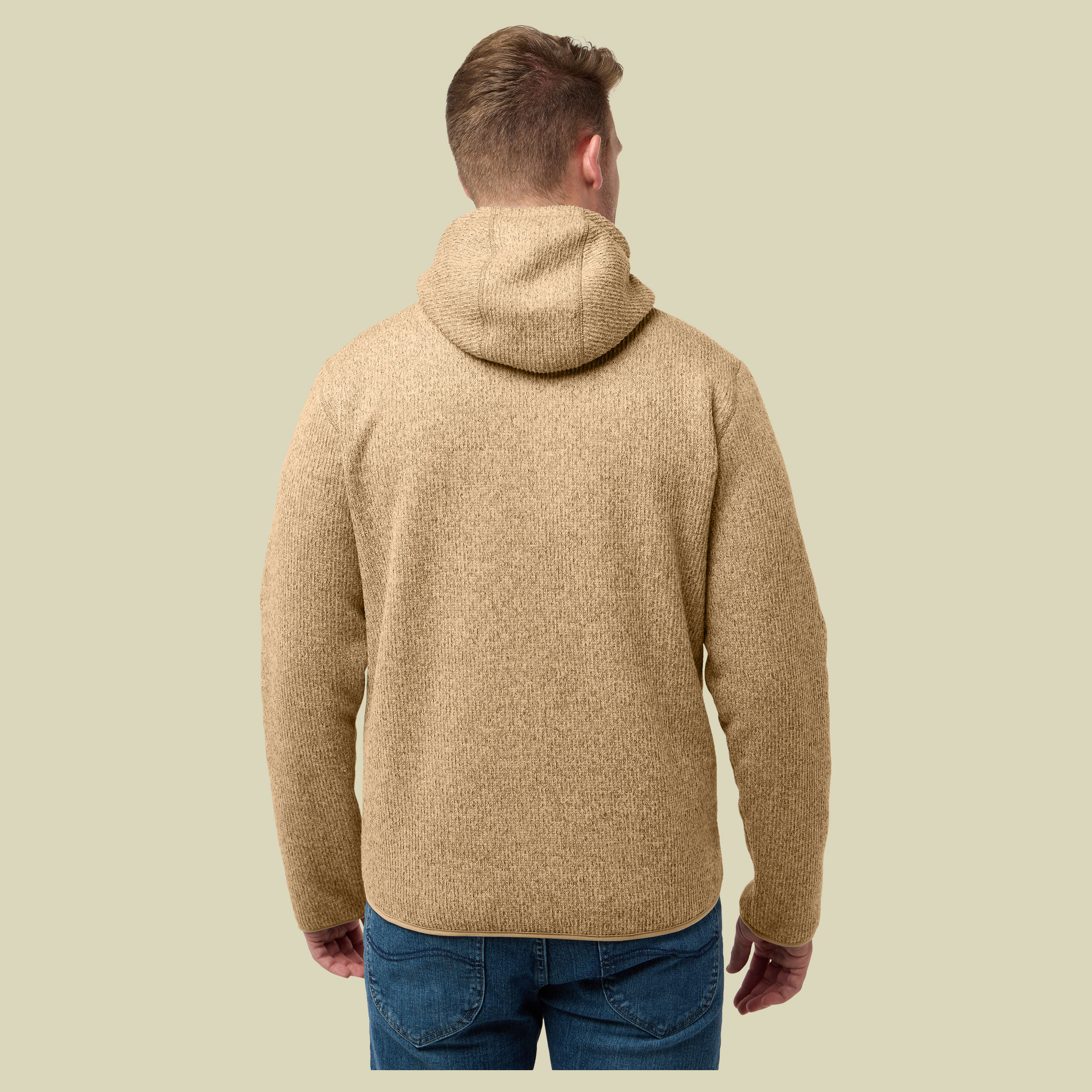 Kaminfeuer Hooded Jacket Men S beige - anis