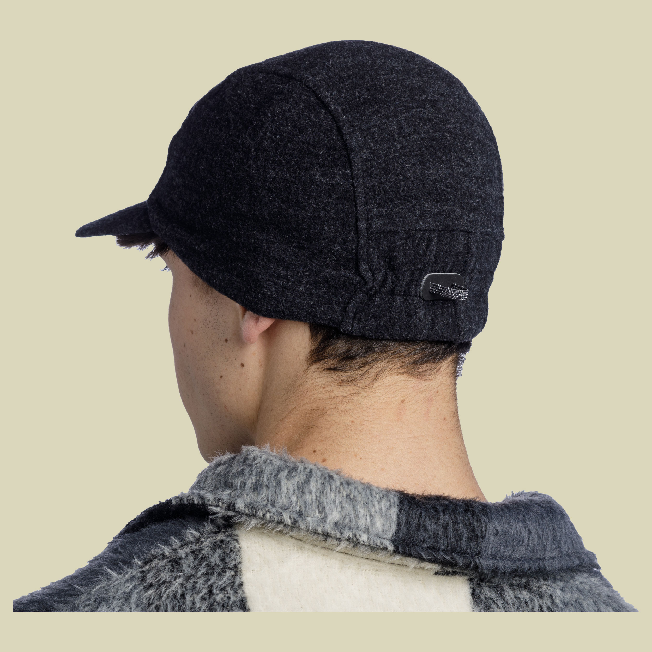 Pack Merino Fleece Cap one size schwarz - solid black