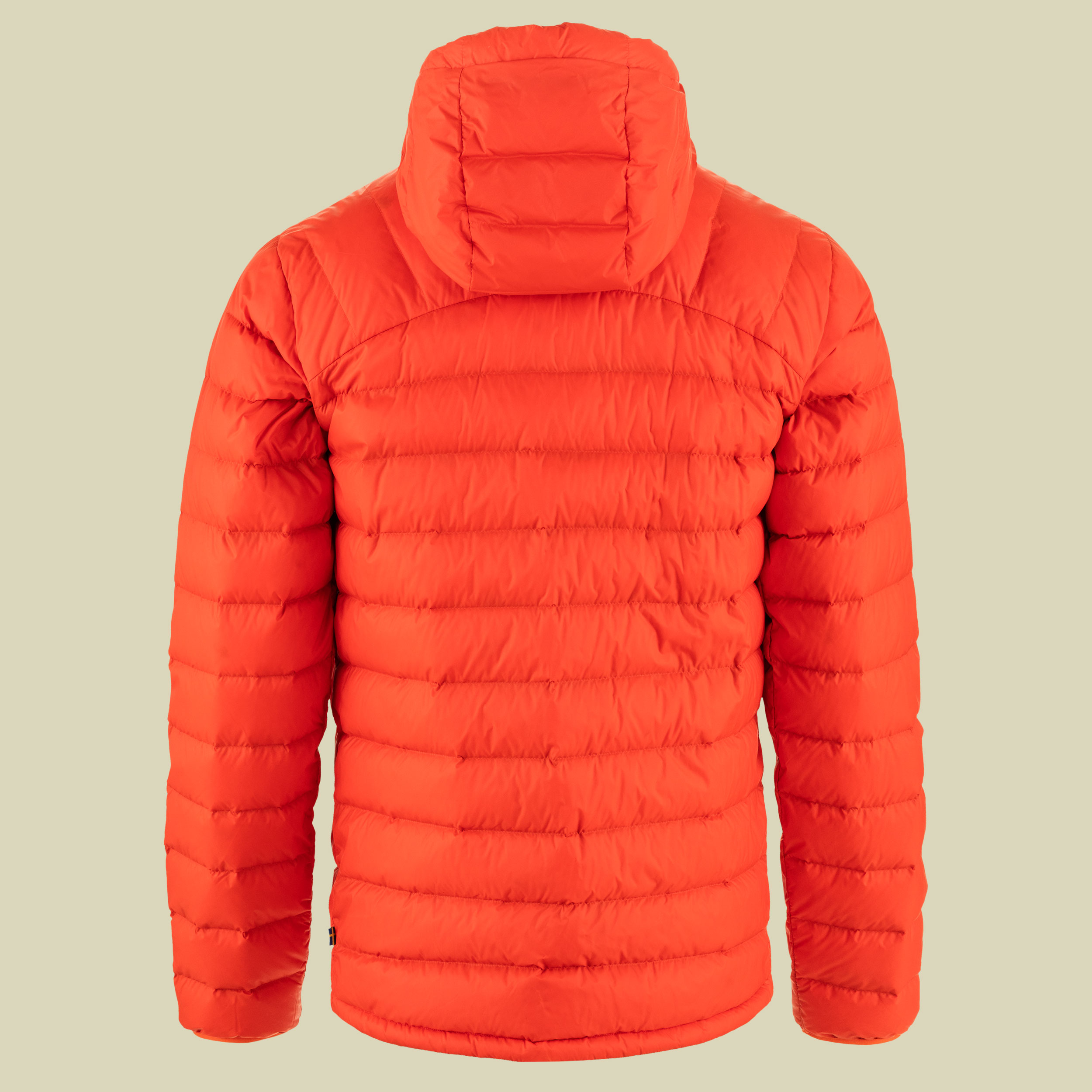 Expedition Pack Down Hoodie Men orange M - Farbe flame orange/UN blue