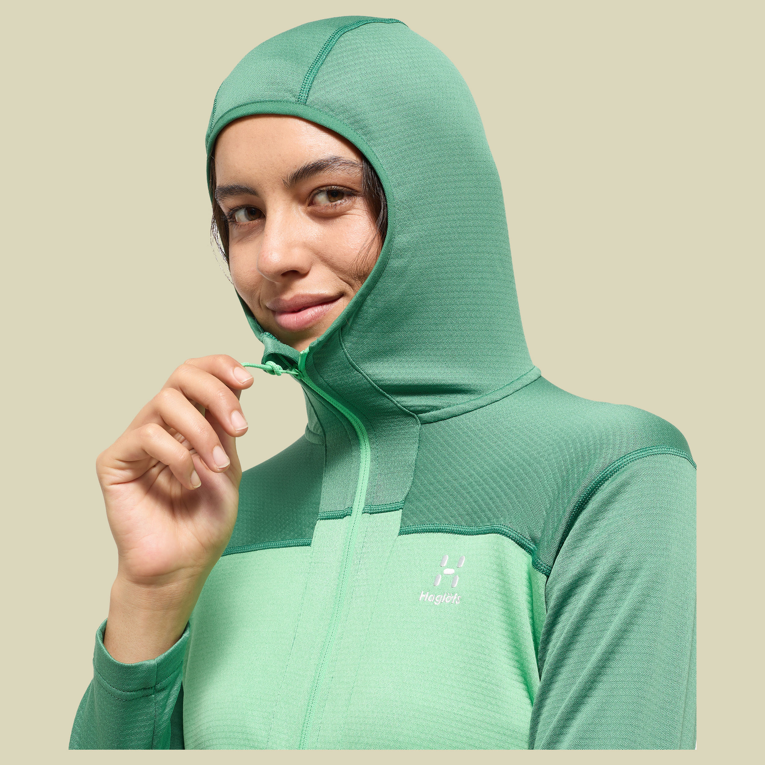 Roc Flash Mid Hood Women S grün - dk jelly green/ mint stone