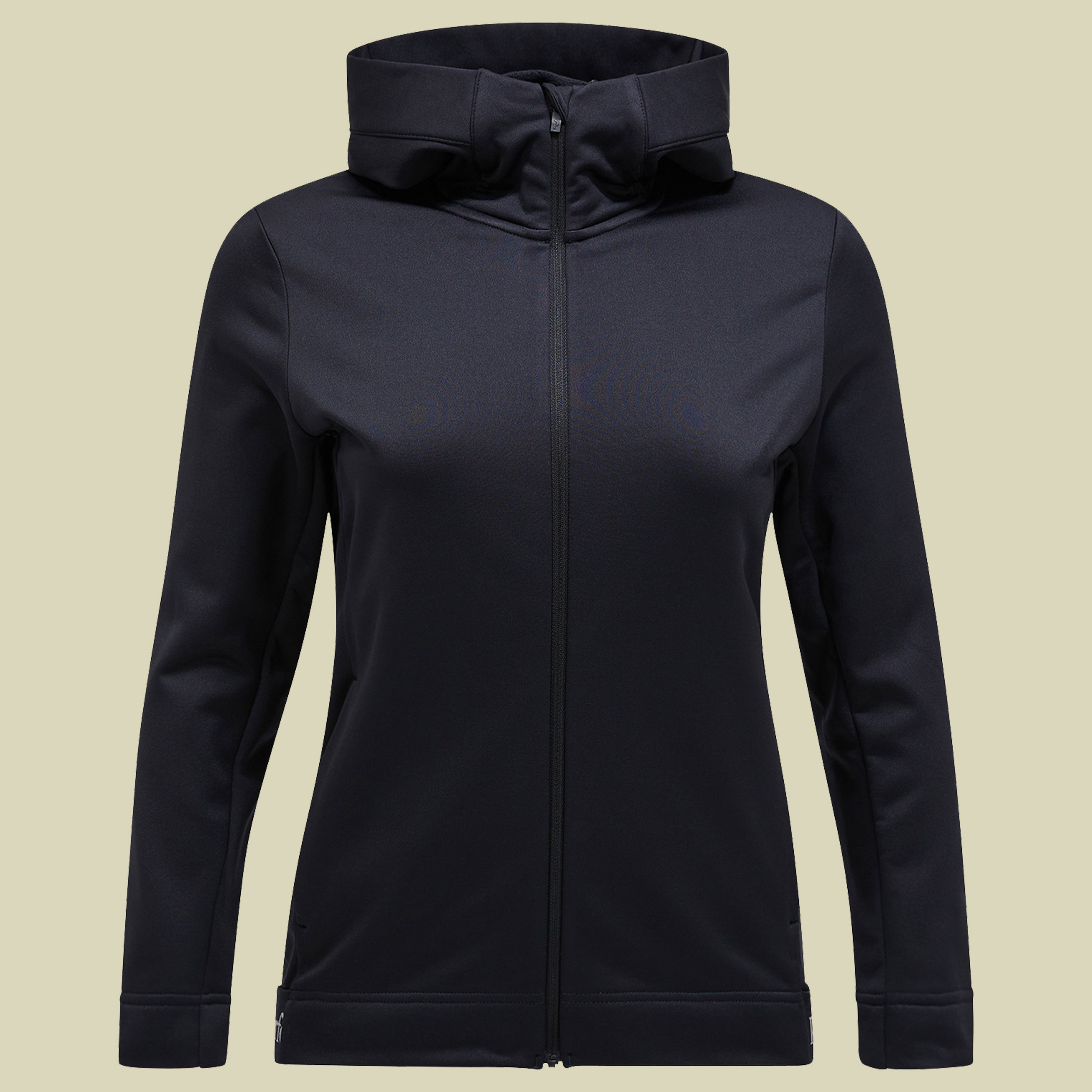 Rider Tech Zip Hood Women XL schwarz - black