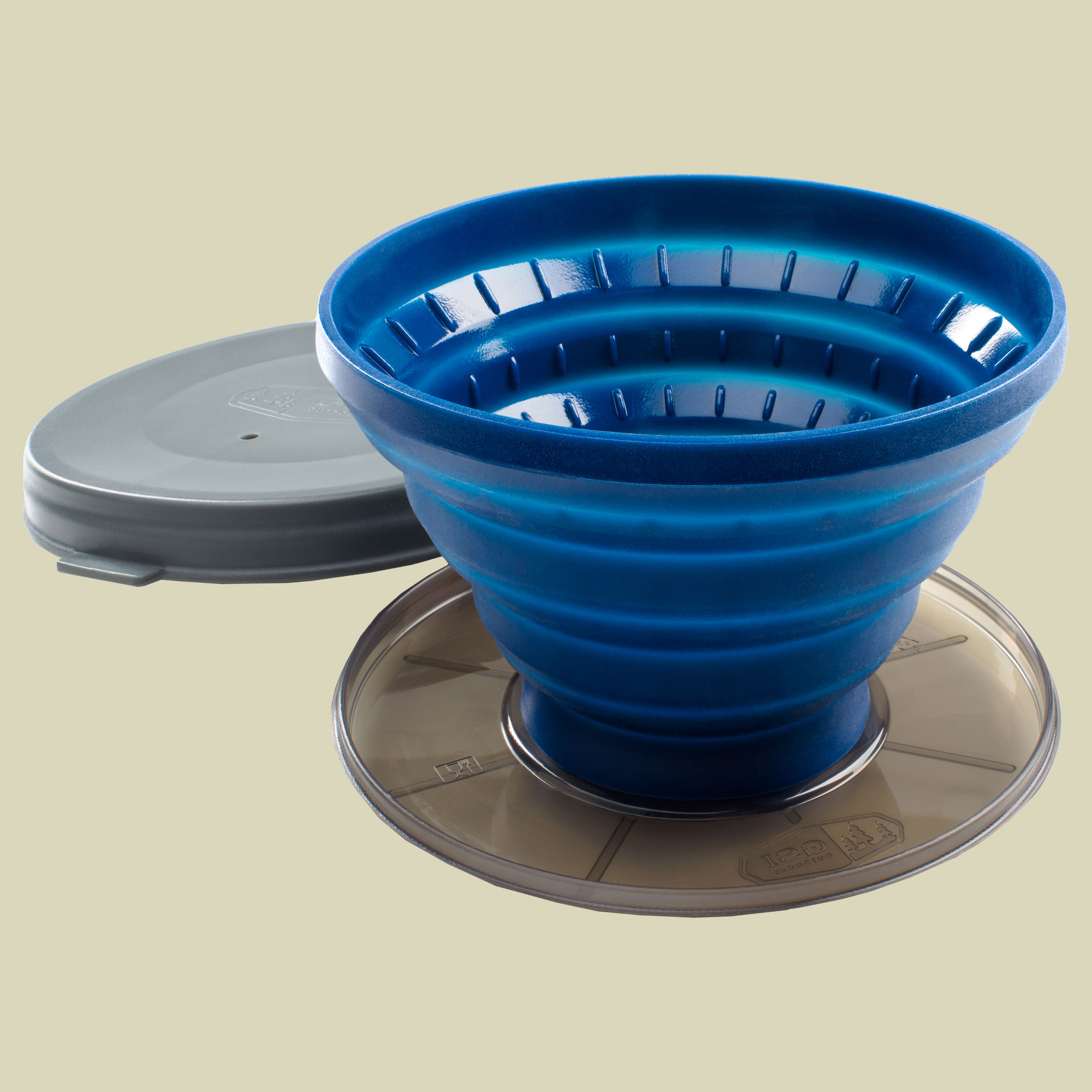 Collapsible Java Drip Farbe: blue