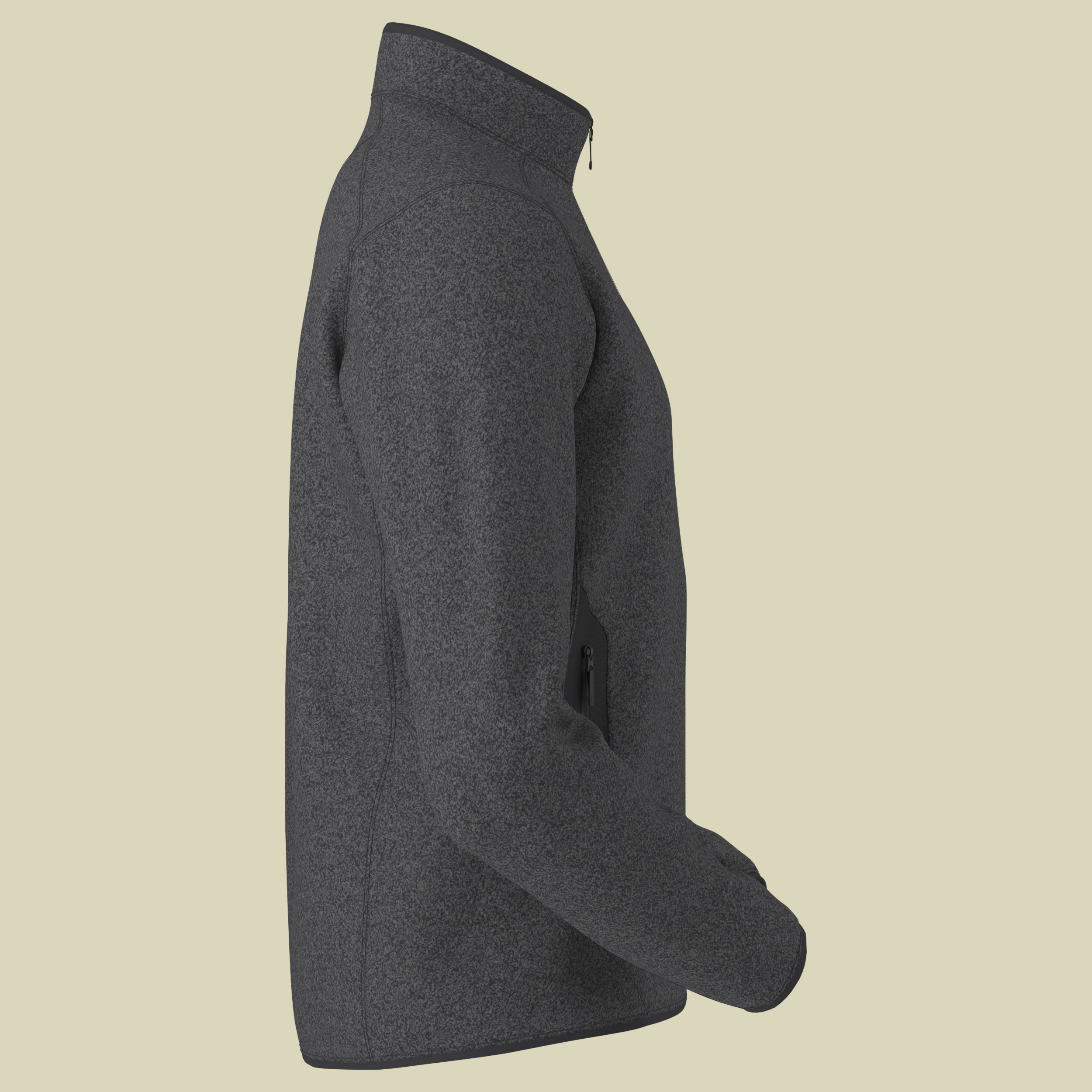 Covert Cardigan Men grau L - void heather/graphite