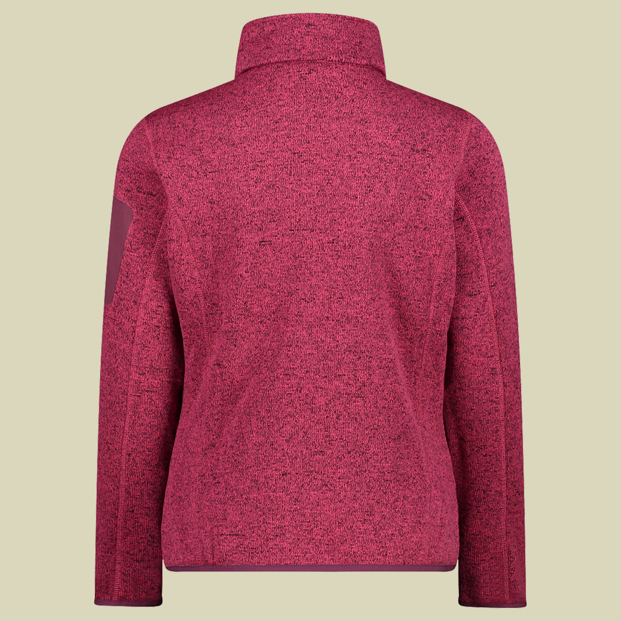 Woman Knitted Fleece Jacket CMP 3H14746 Größe 44 Farbe 06CM fucsia-amaranto