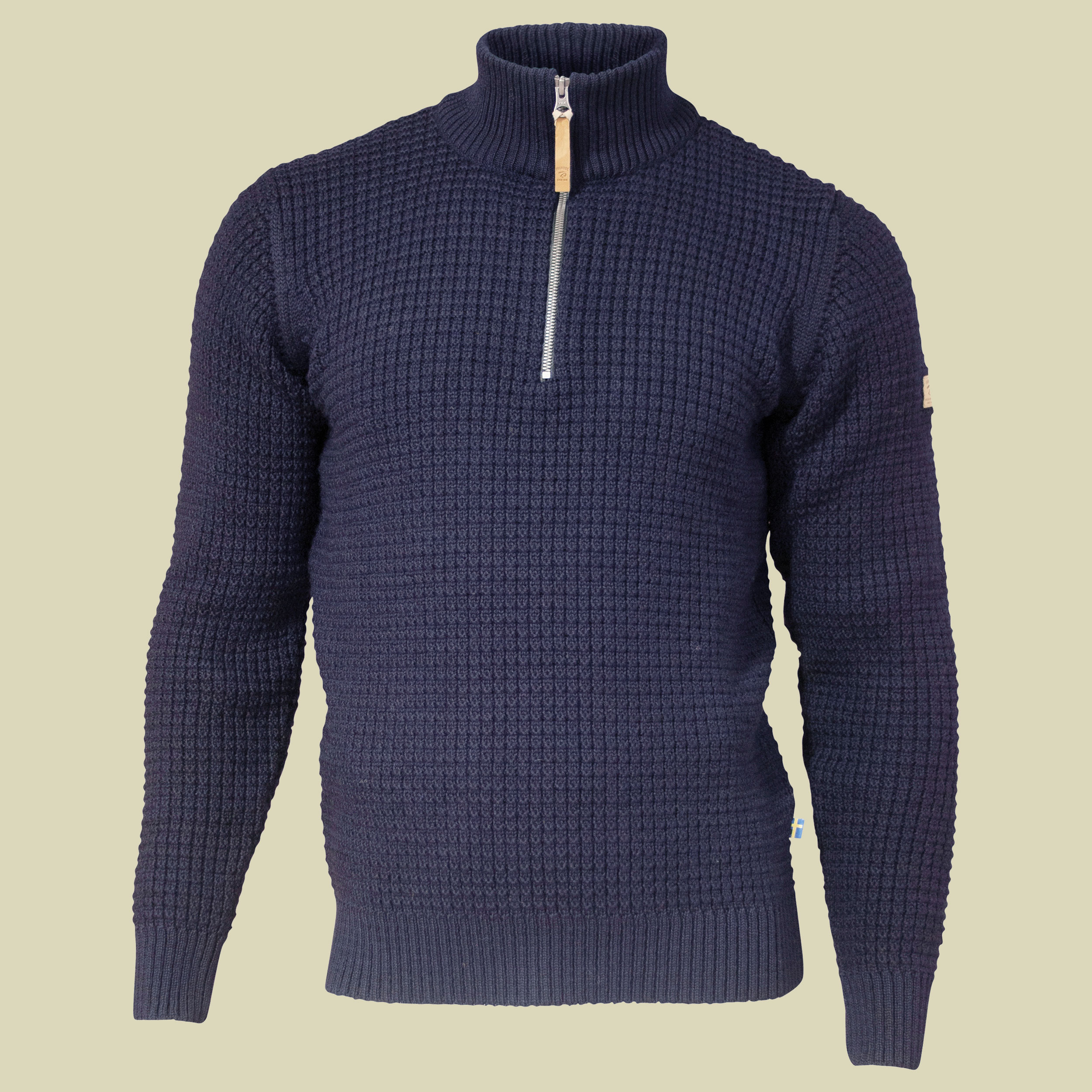 Moritz Half Zip Men L blau - navy