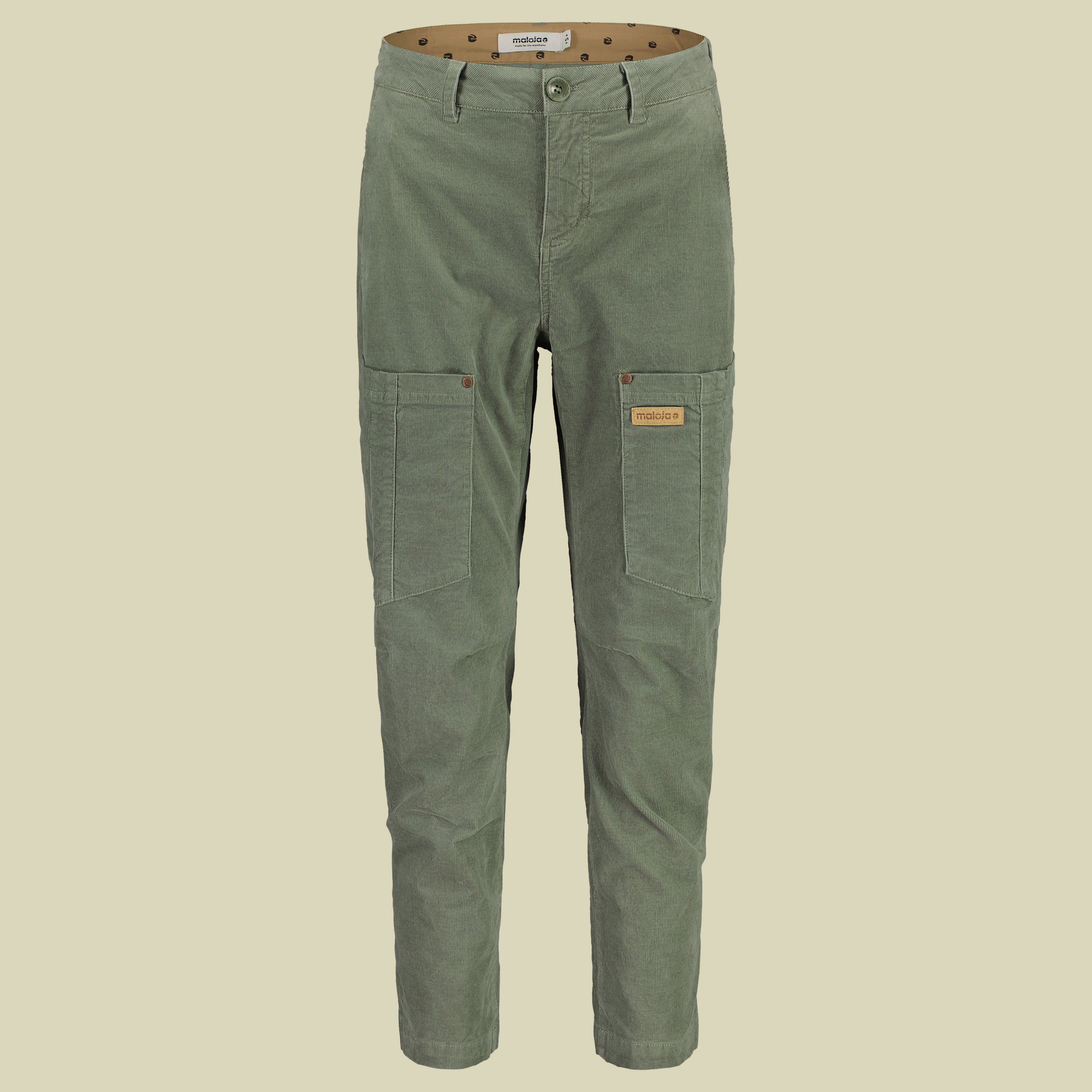 ColdilanaM. Cord Stretch Pants Women S grün - Farbe frosty green