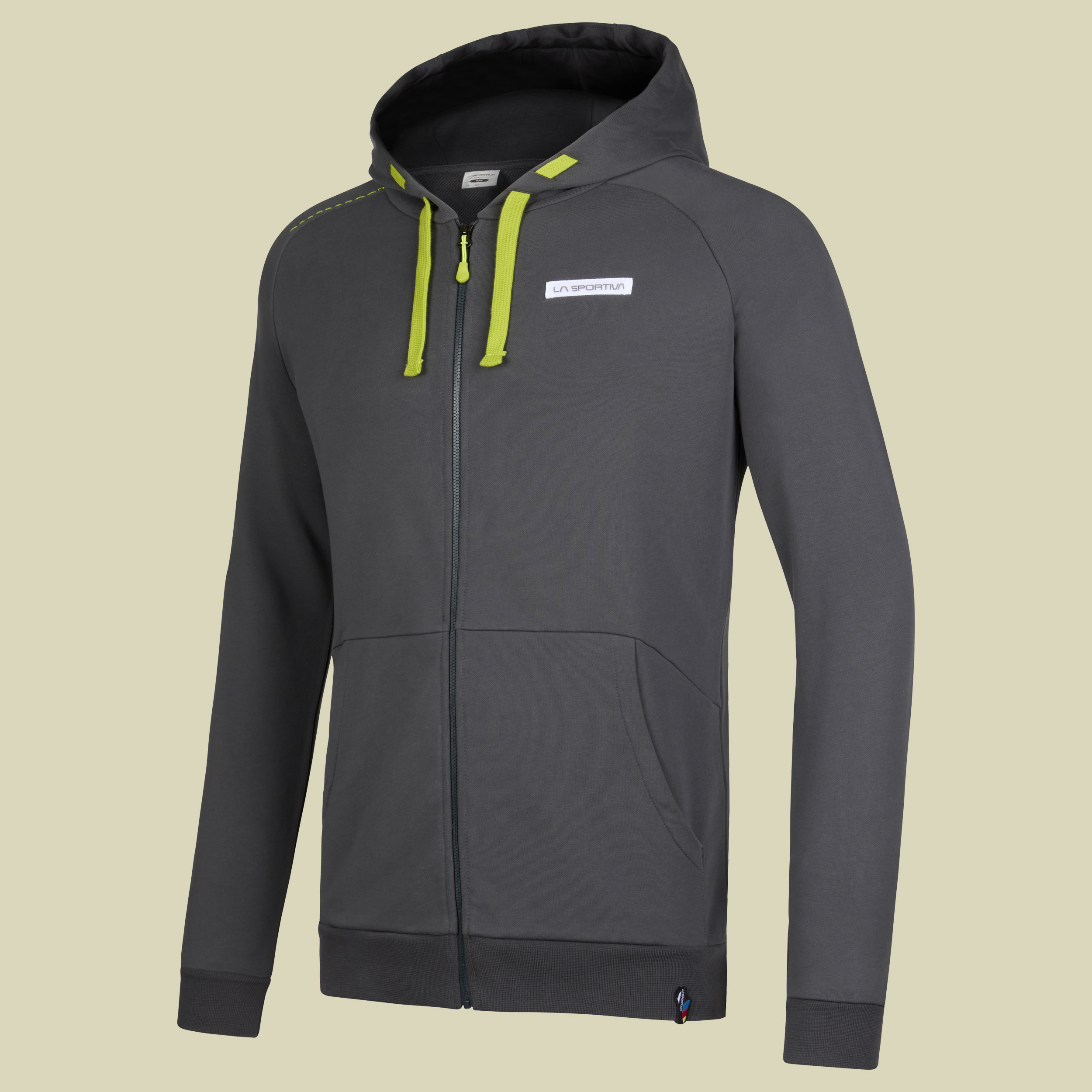 Kaos Hoody Men Größe M  Farbe carbon/lime punch