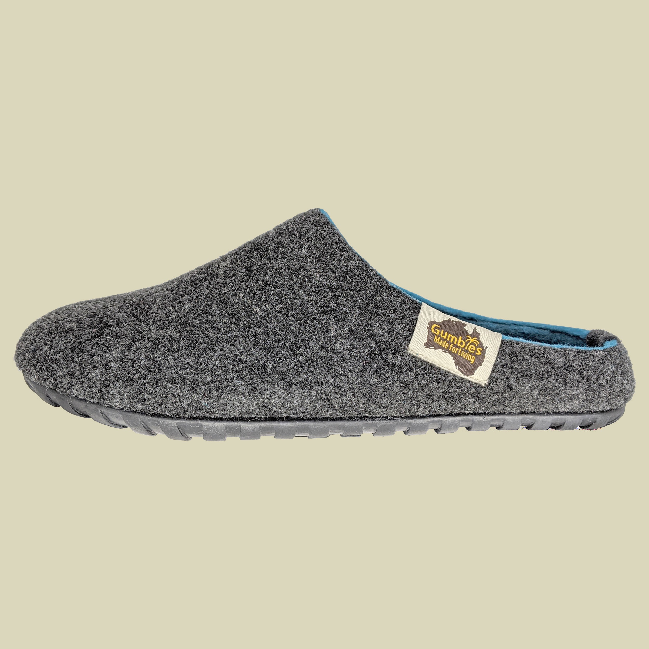 Outback Slipper Men/Women Größe 42 Farbe charcoal/turquoise