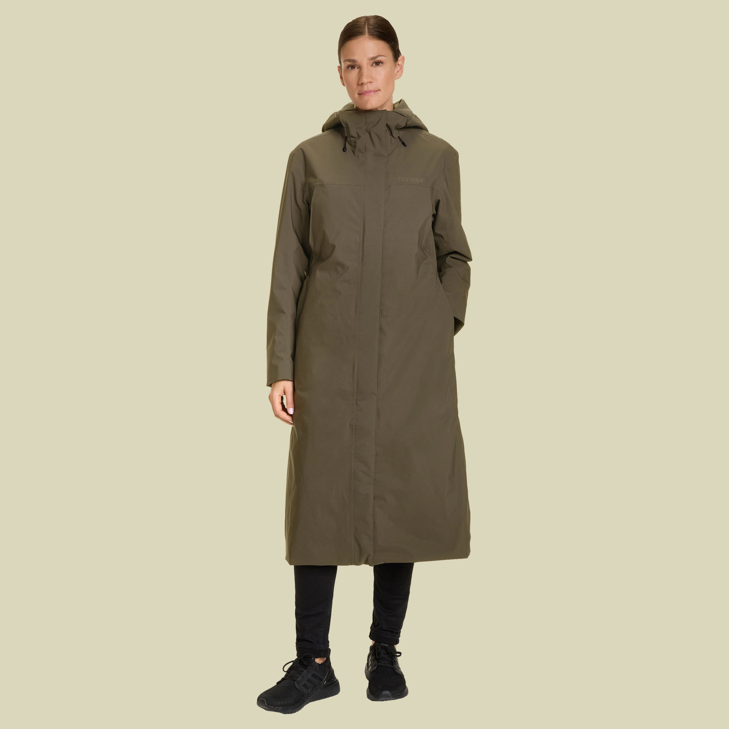 Mira W's Oversize Padded Coat S braun - capers