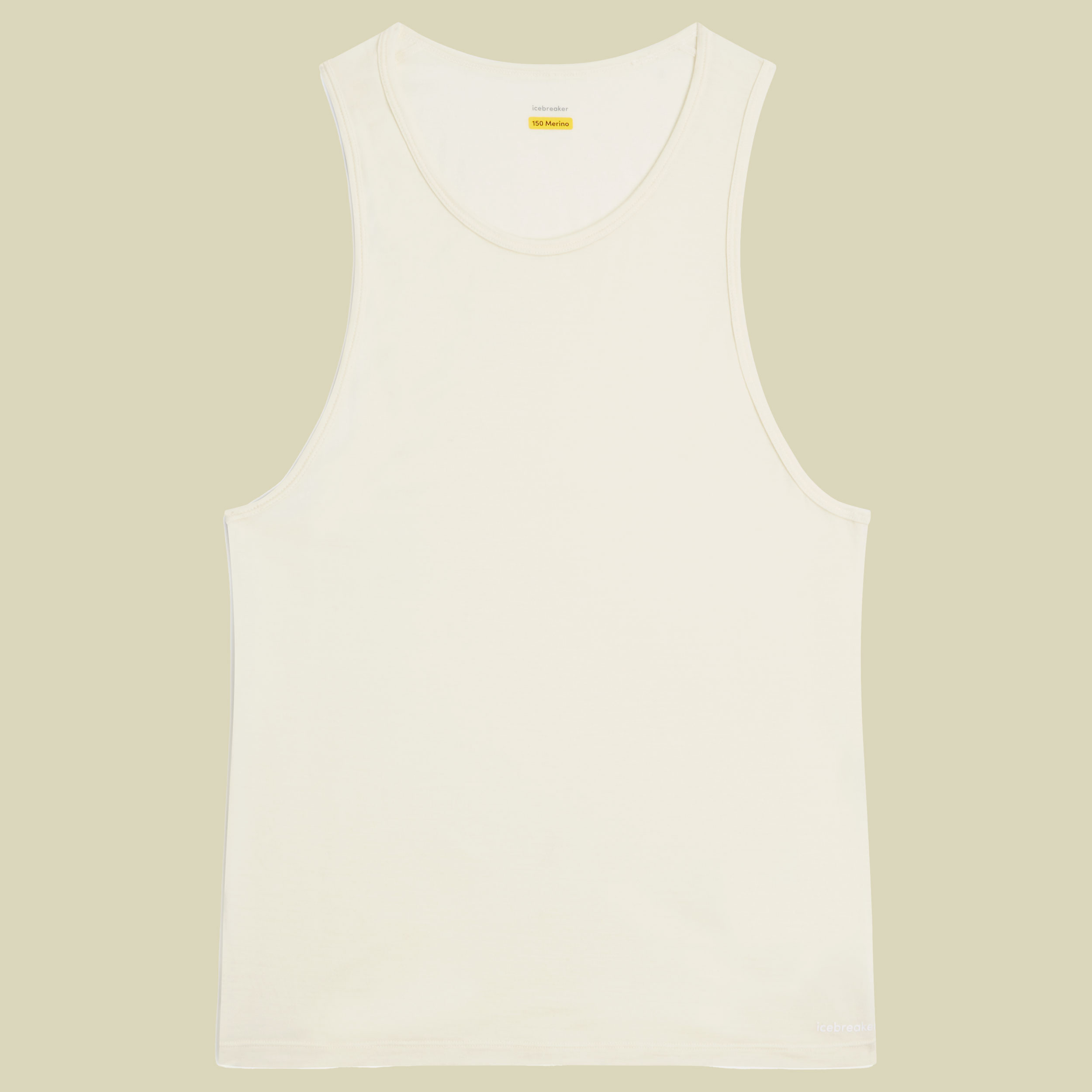 Anatomica Tank Men beige M - undyed