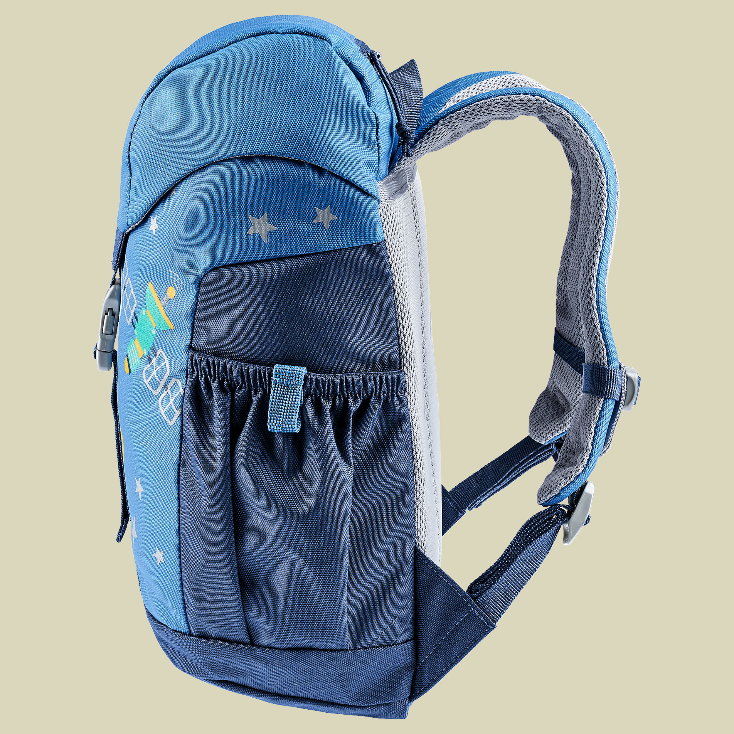 Schmusebär Kids 8 L blau - wave-nightblue