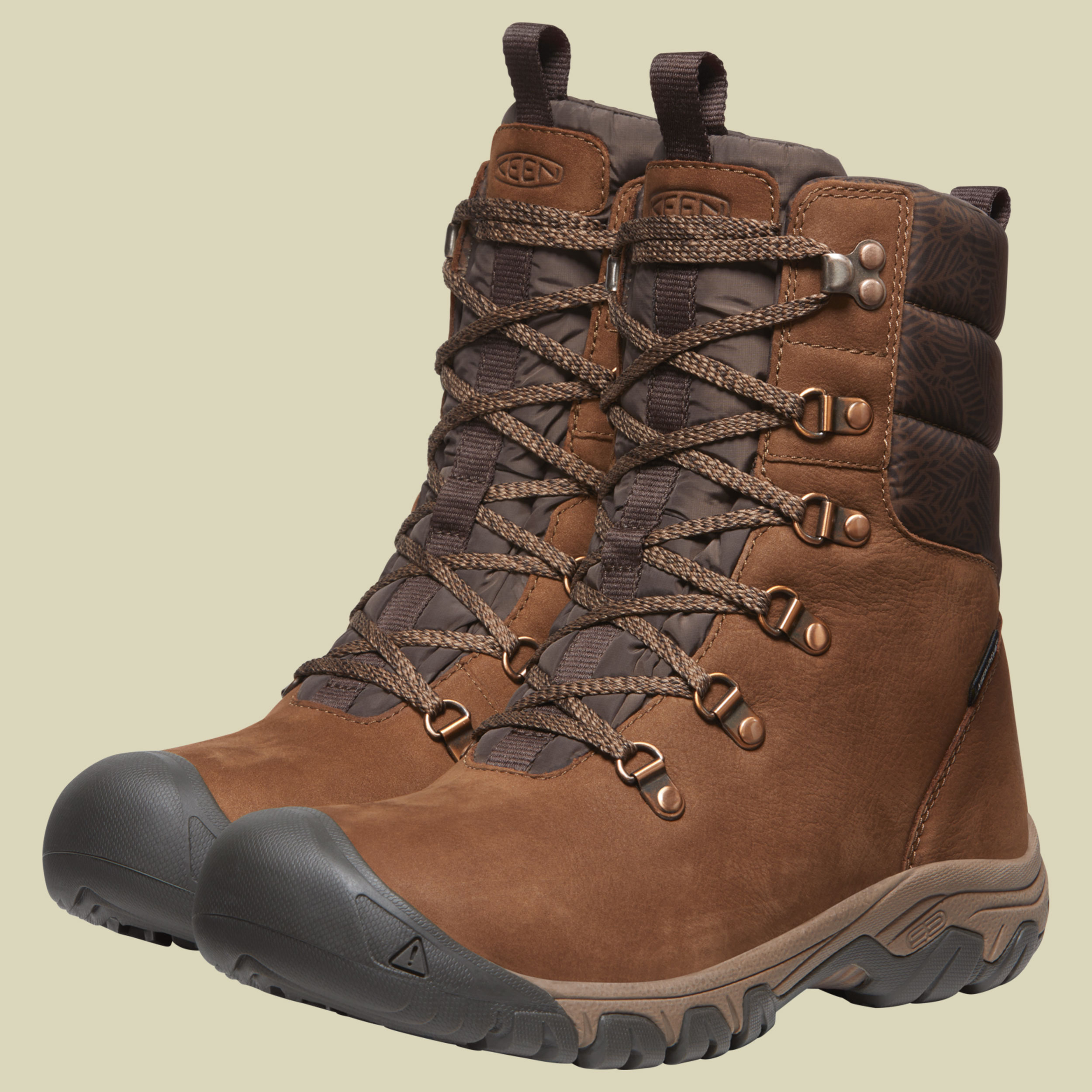 GRETA Boot WP Women UK 7 braun - Farbe bison/java