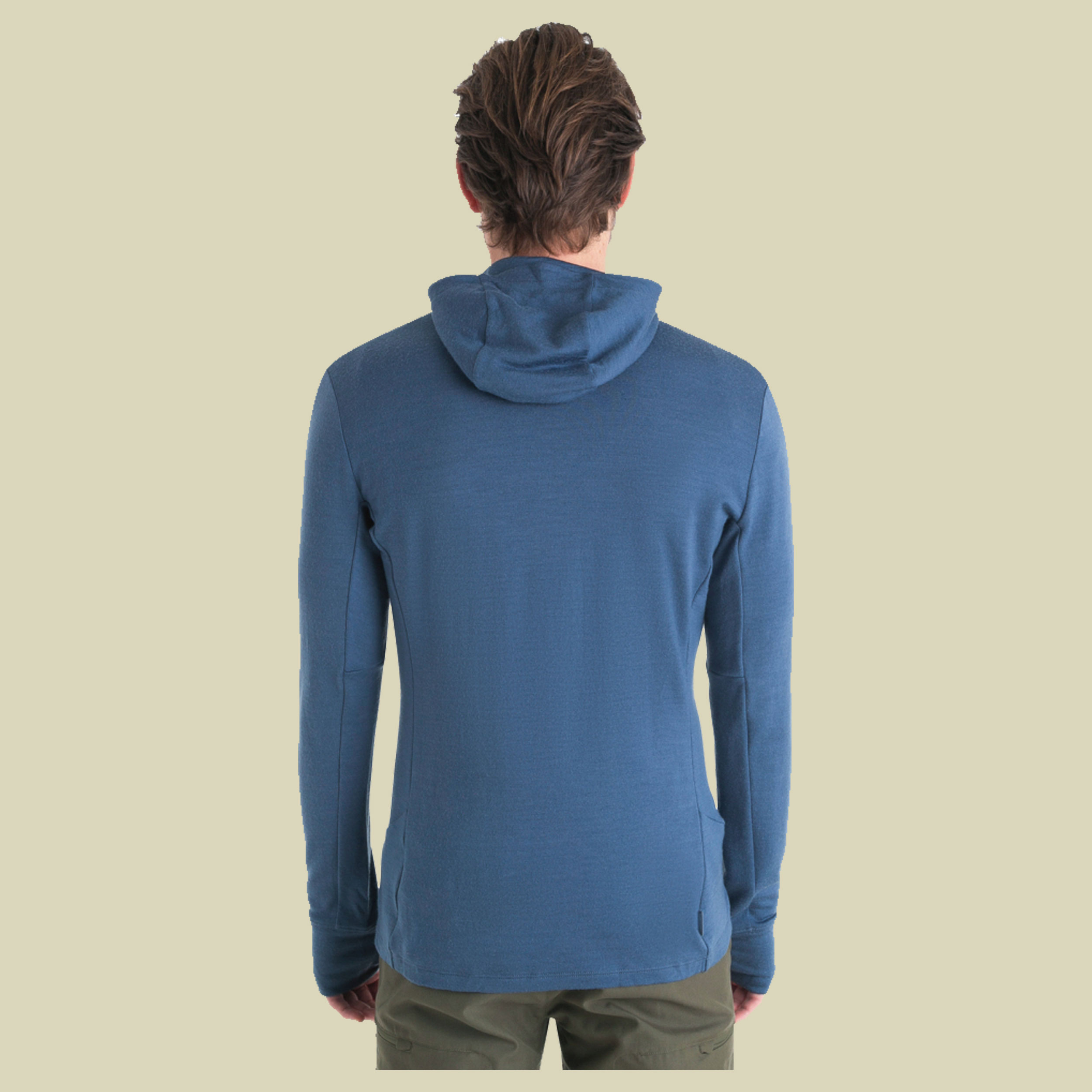 Merino 260 Quantum IV LS Zip Hoodie Men S blau - dawn