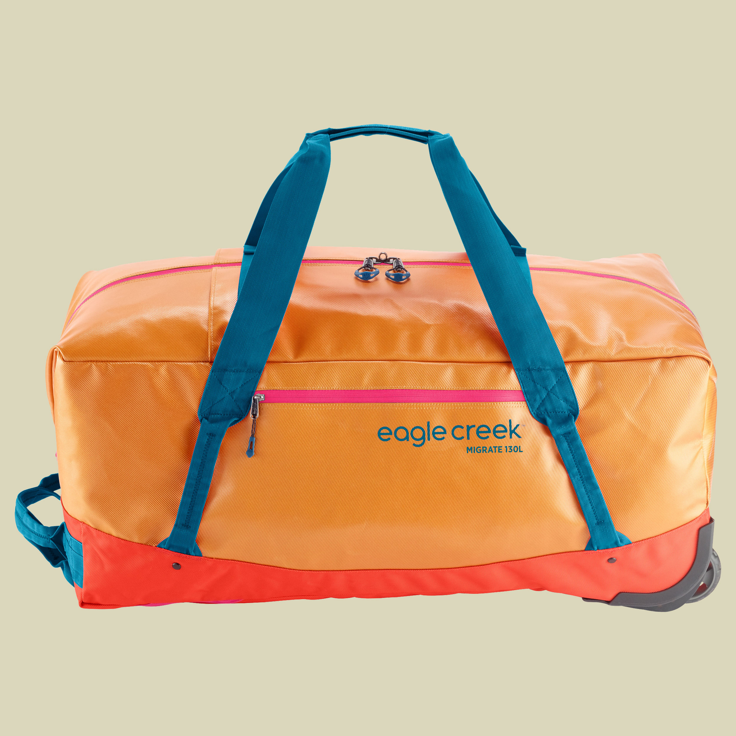 Migrate Wheeled Duffel 130L Volumen 137 Farbe sahara yellow