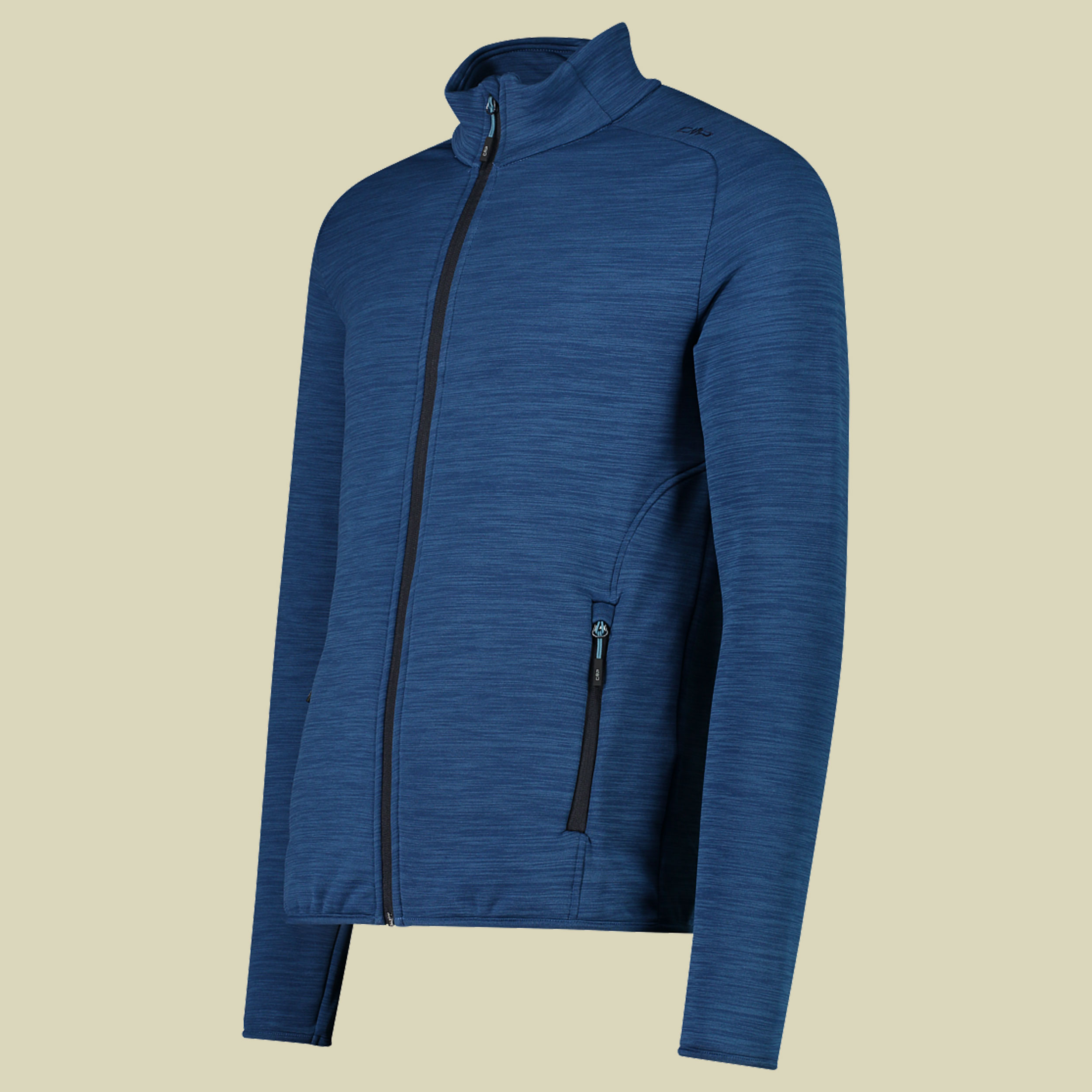 Man Stretch-Fleece Jacket 30E9707 Größe 54 Farbe L937 petrol mel.