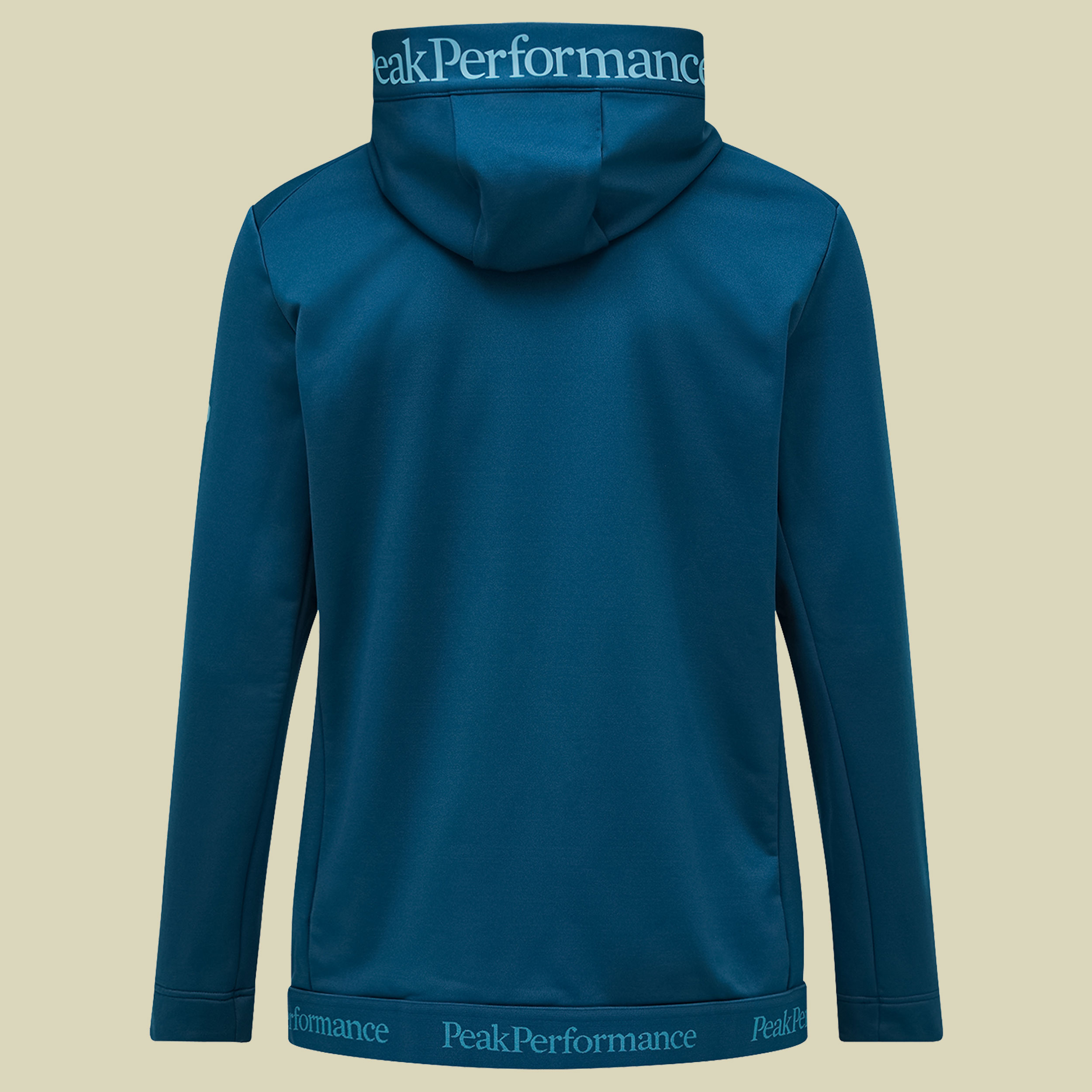 Rider Tech Zip Hood Men L grün - infinity teal