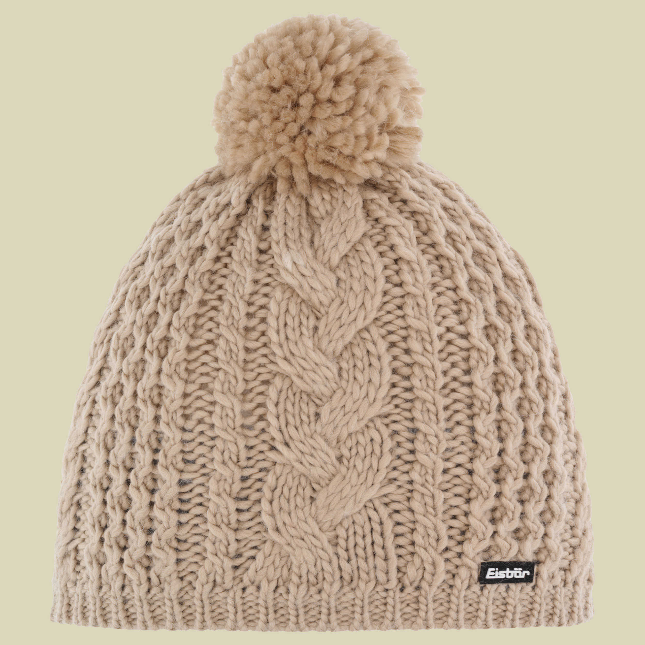 Afra Pompon MÜ beige one size - sandstone