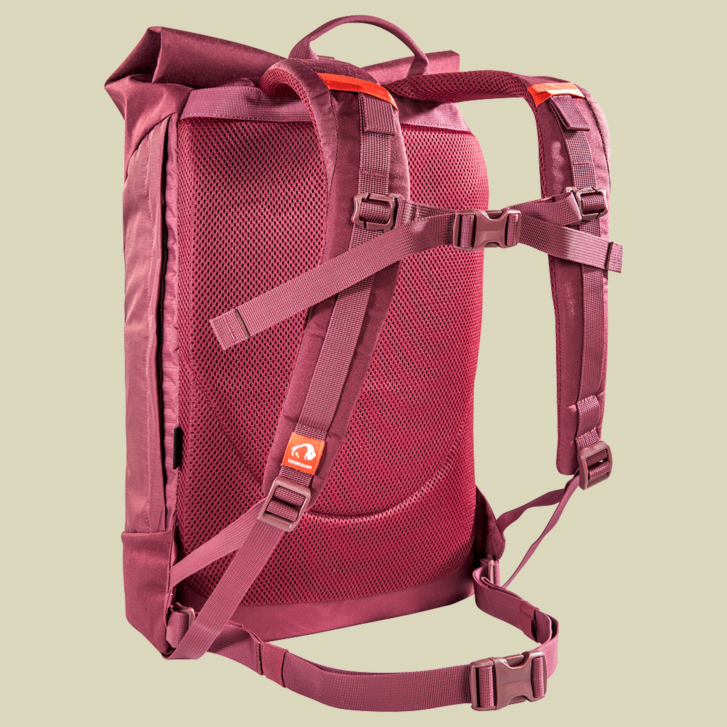 Grip Rolltop Pack S Volumen 25 Farbe bordeaux red