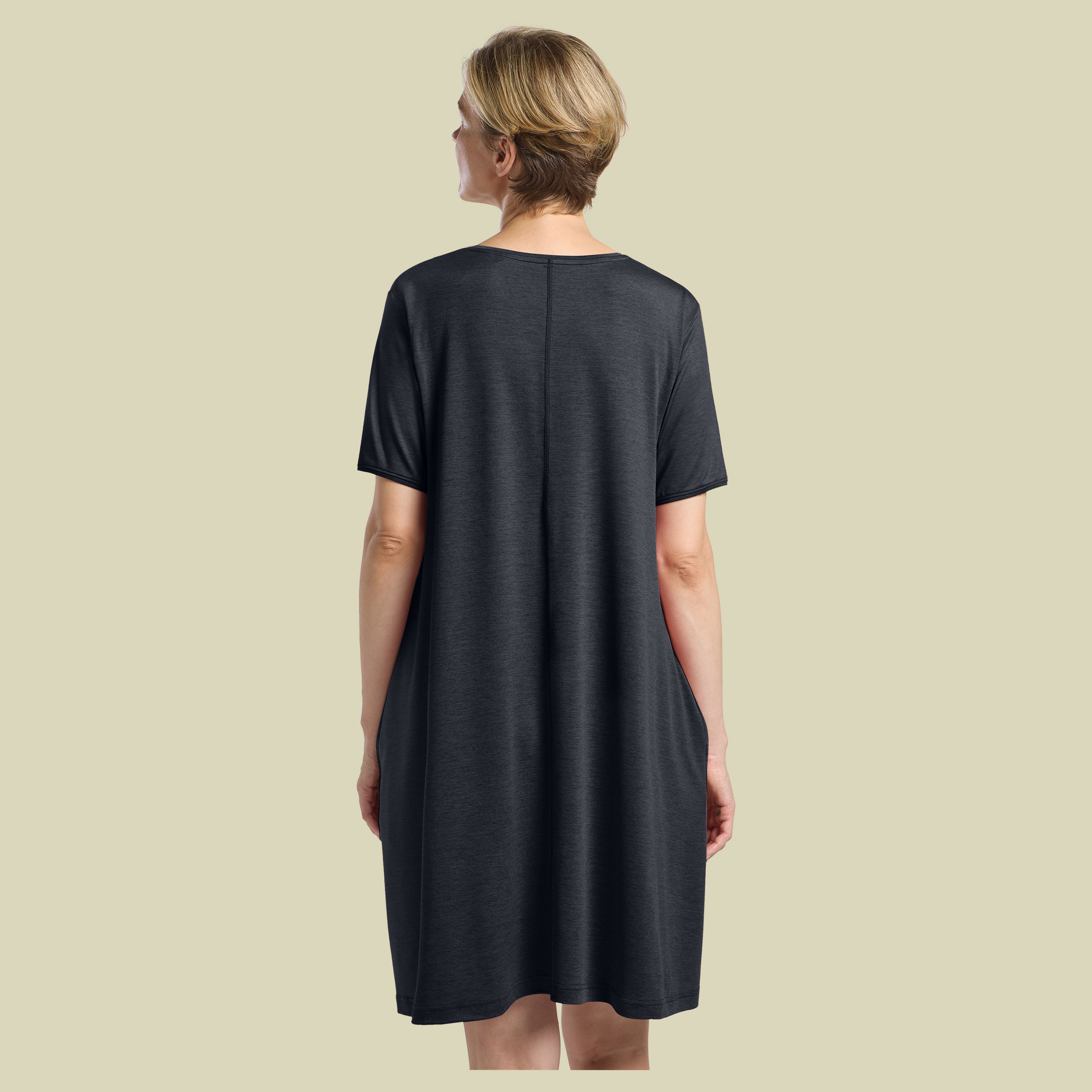 Travel Dress Women blau L - dark navy heather