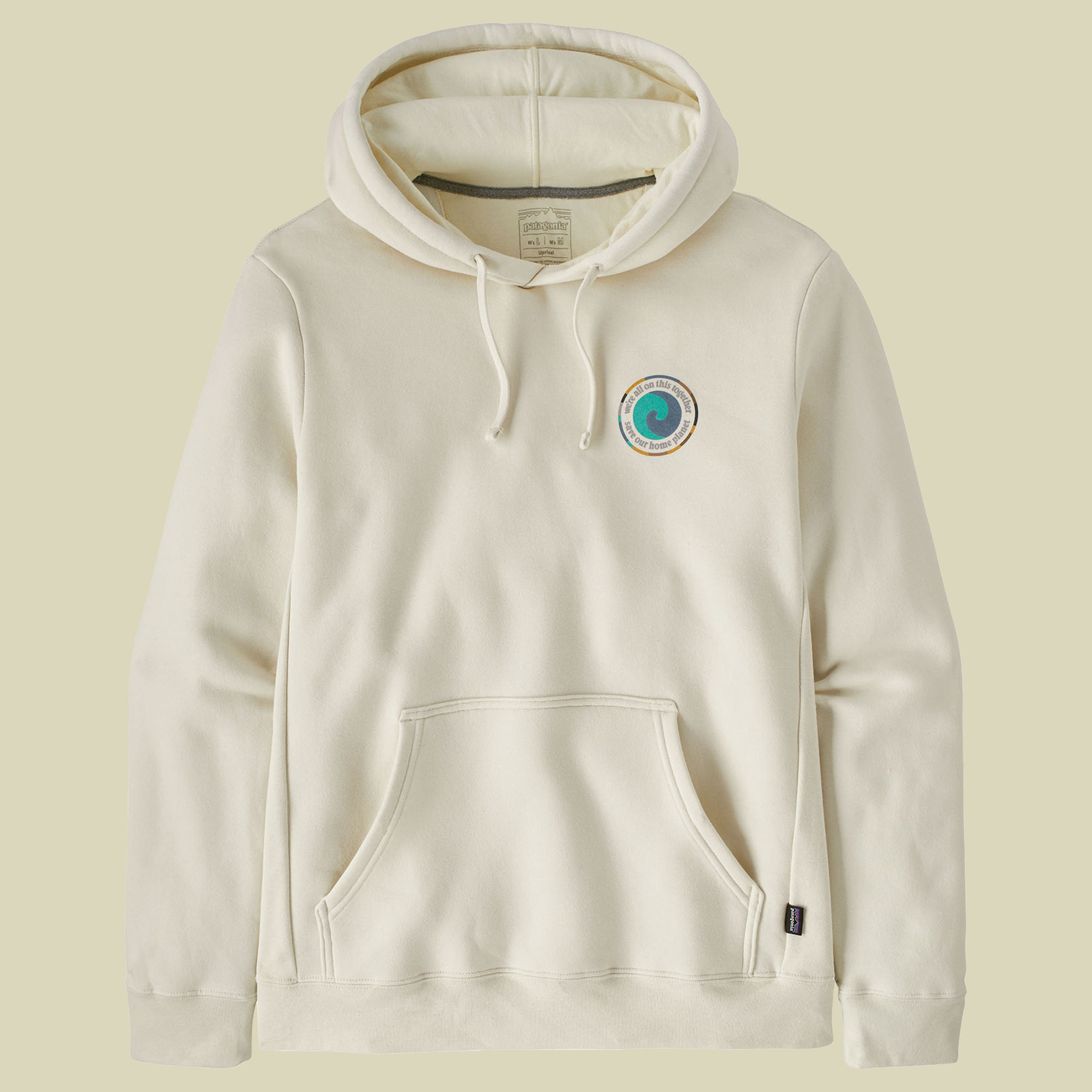 Unity Fitz Uprisal Hoody Unisex S beige - birch white