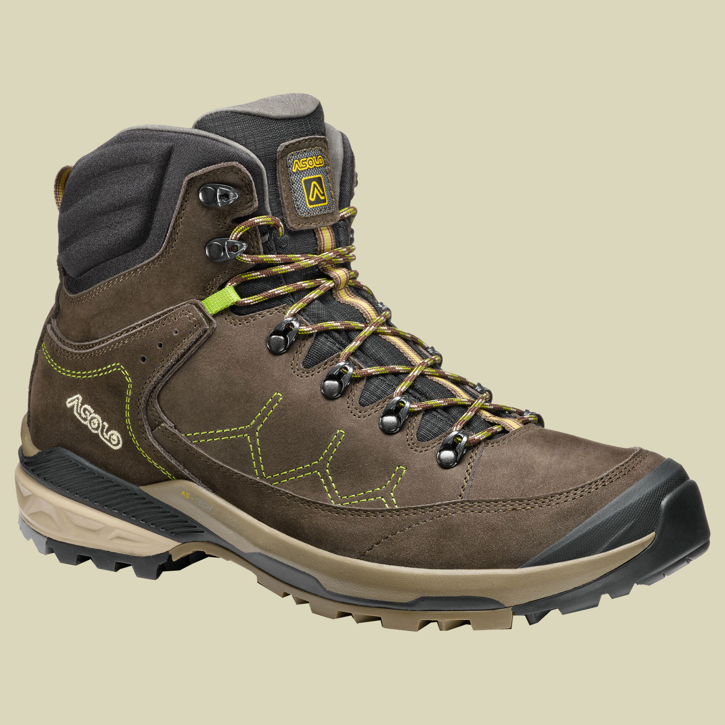 Falcon Evo NBK Men UK 9 braun - dark brown/lime