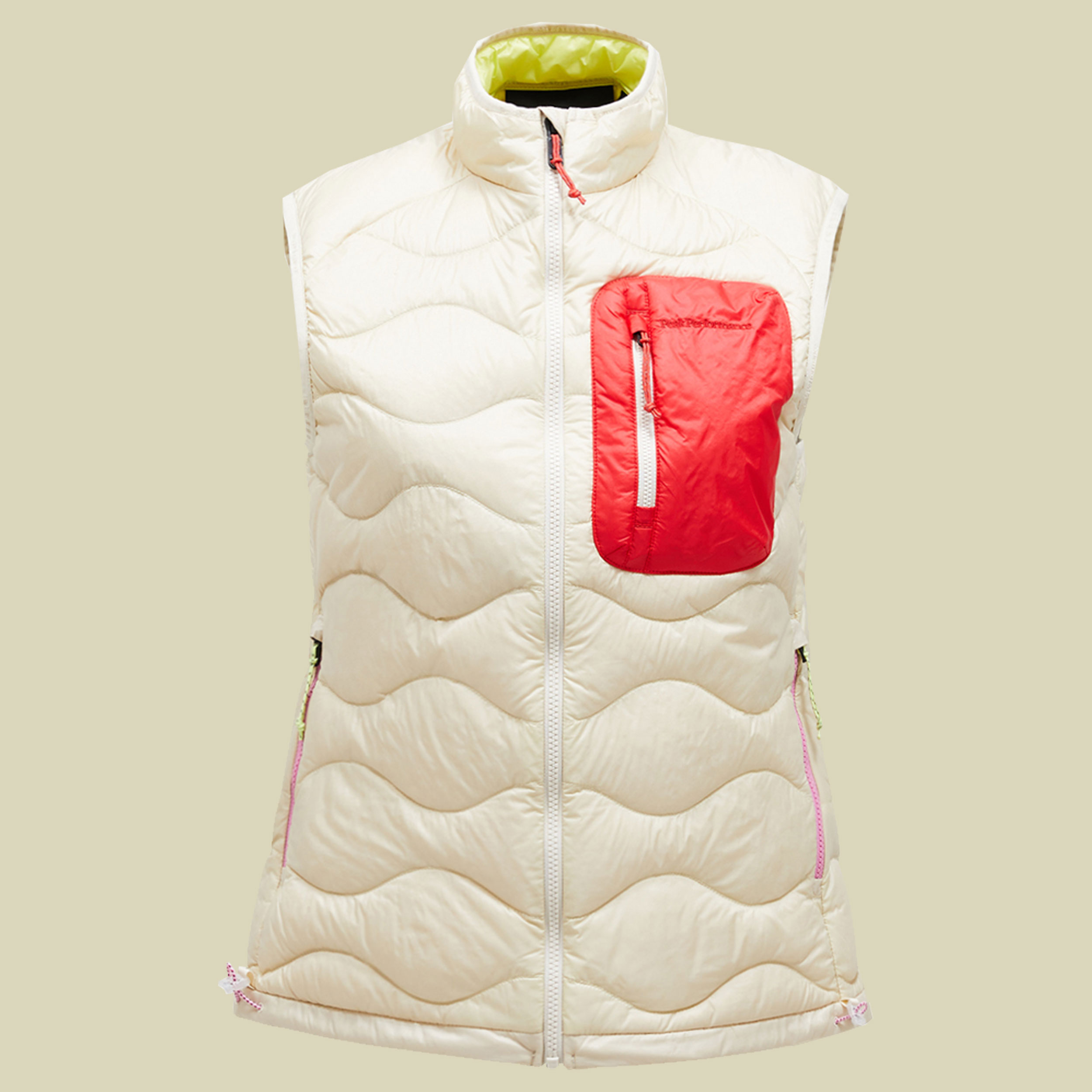 Helium Utility Down Vest Women S beige - sand fog/sunny adventure