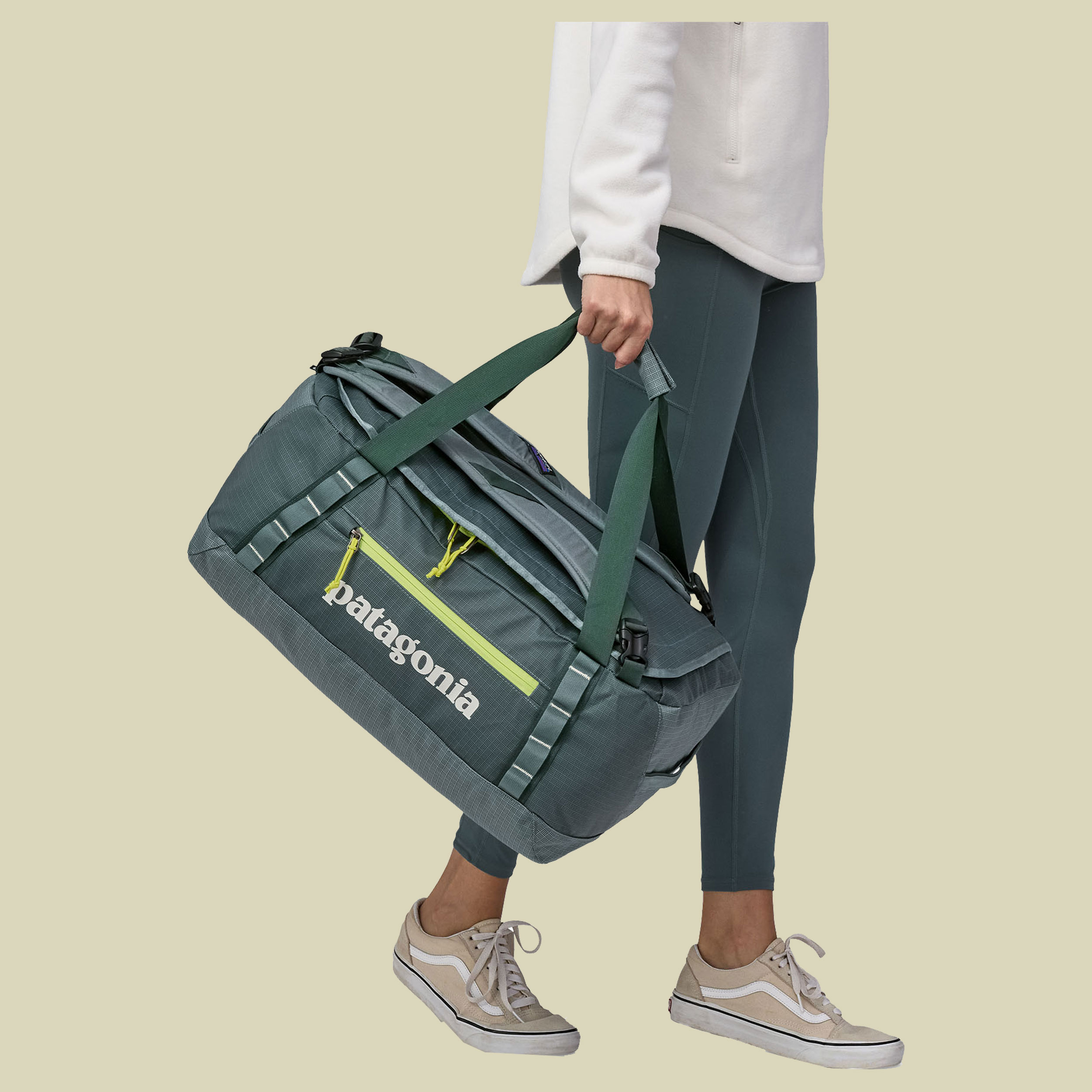 Black Hole Duffel 40L grün 2 - nouveau green