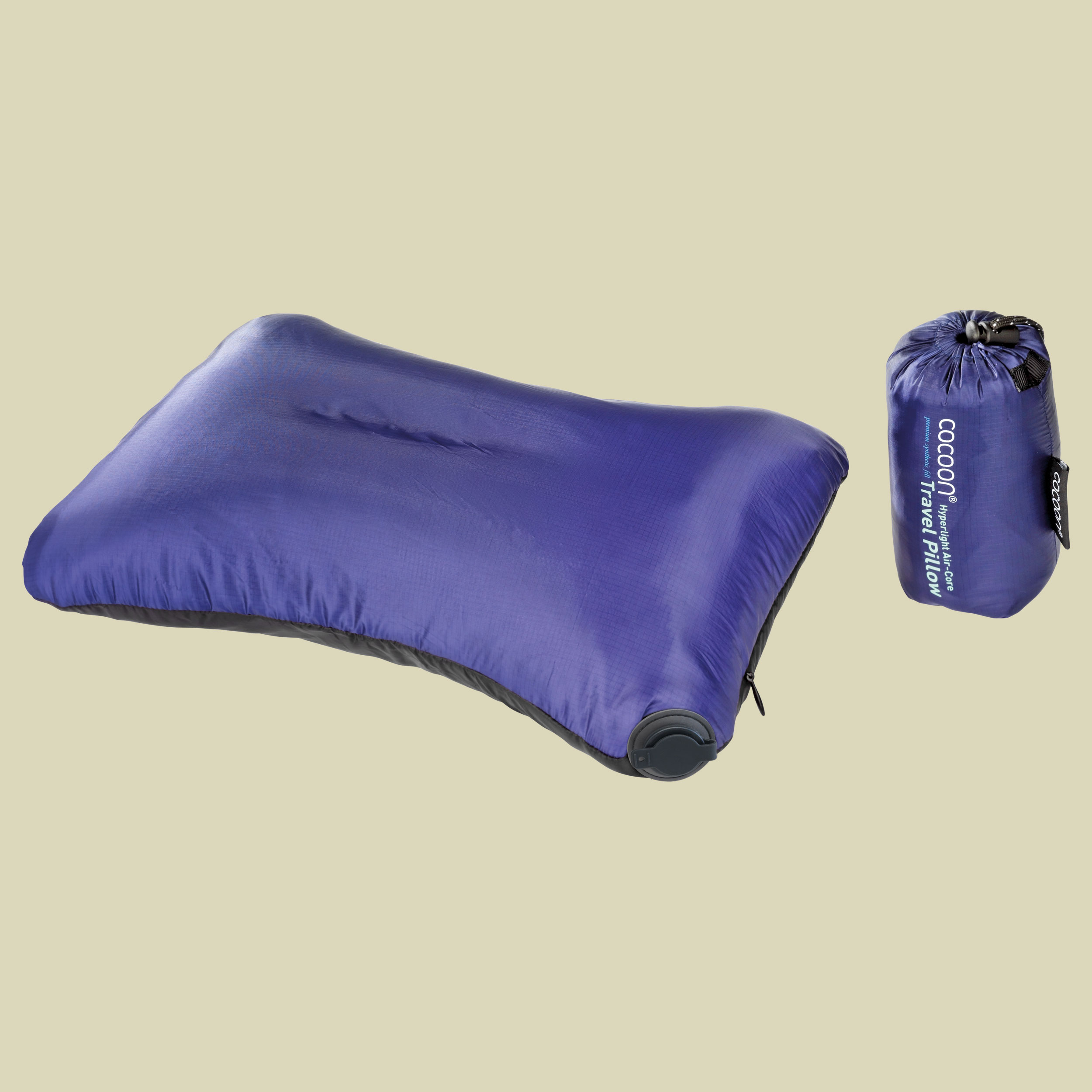 Air-Core Pillow Microlight Maße: 20 x 32 cm Farbe: black/dark blue