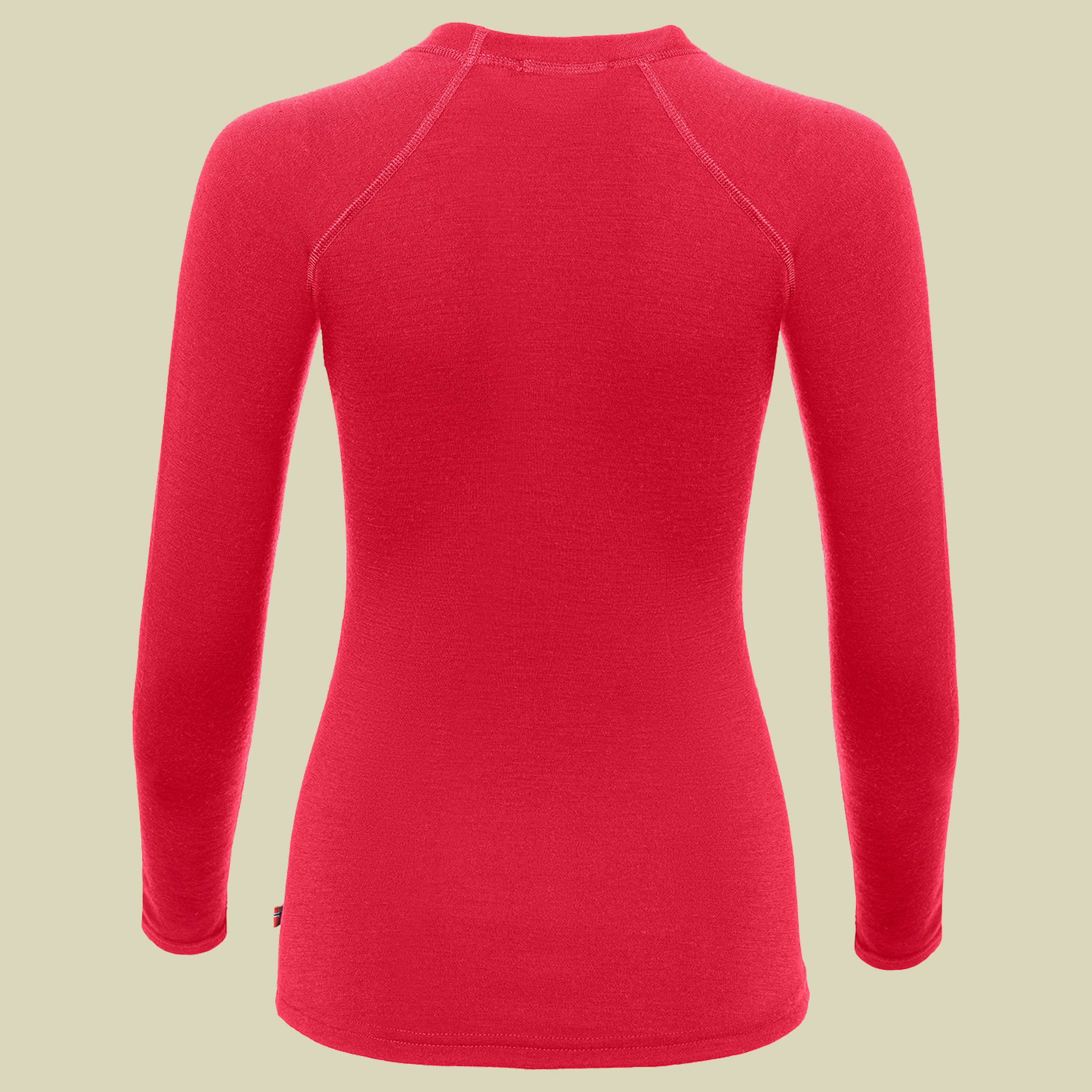 WarmWool Crew Neck Woman Größe S Farbe jester red