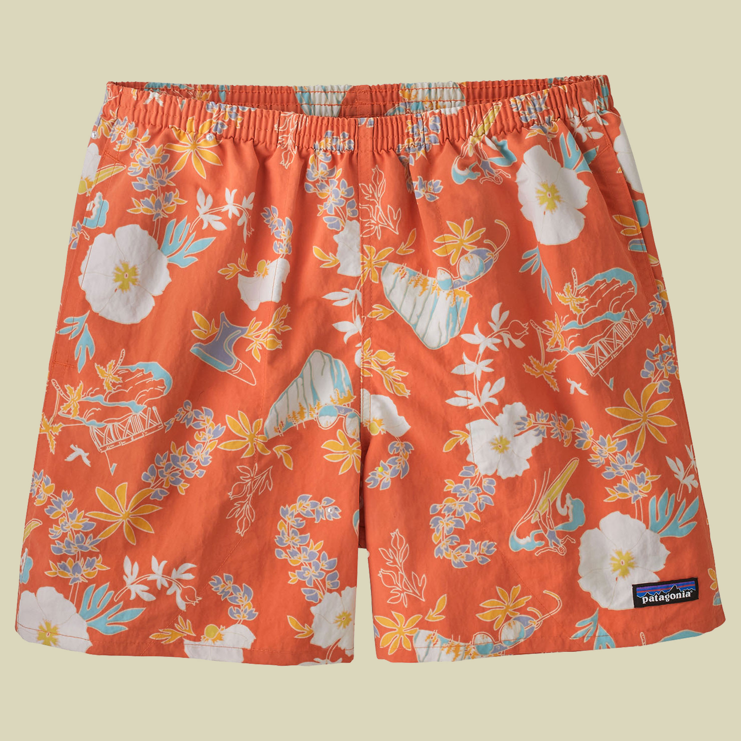 Baggies Shorts - 5 in. Men Größe M  Farbe Climb Hike Surf: tigerlily orange