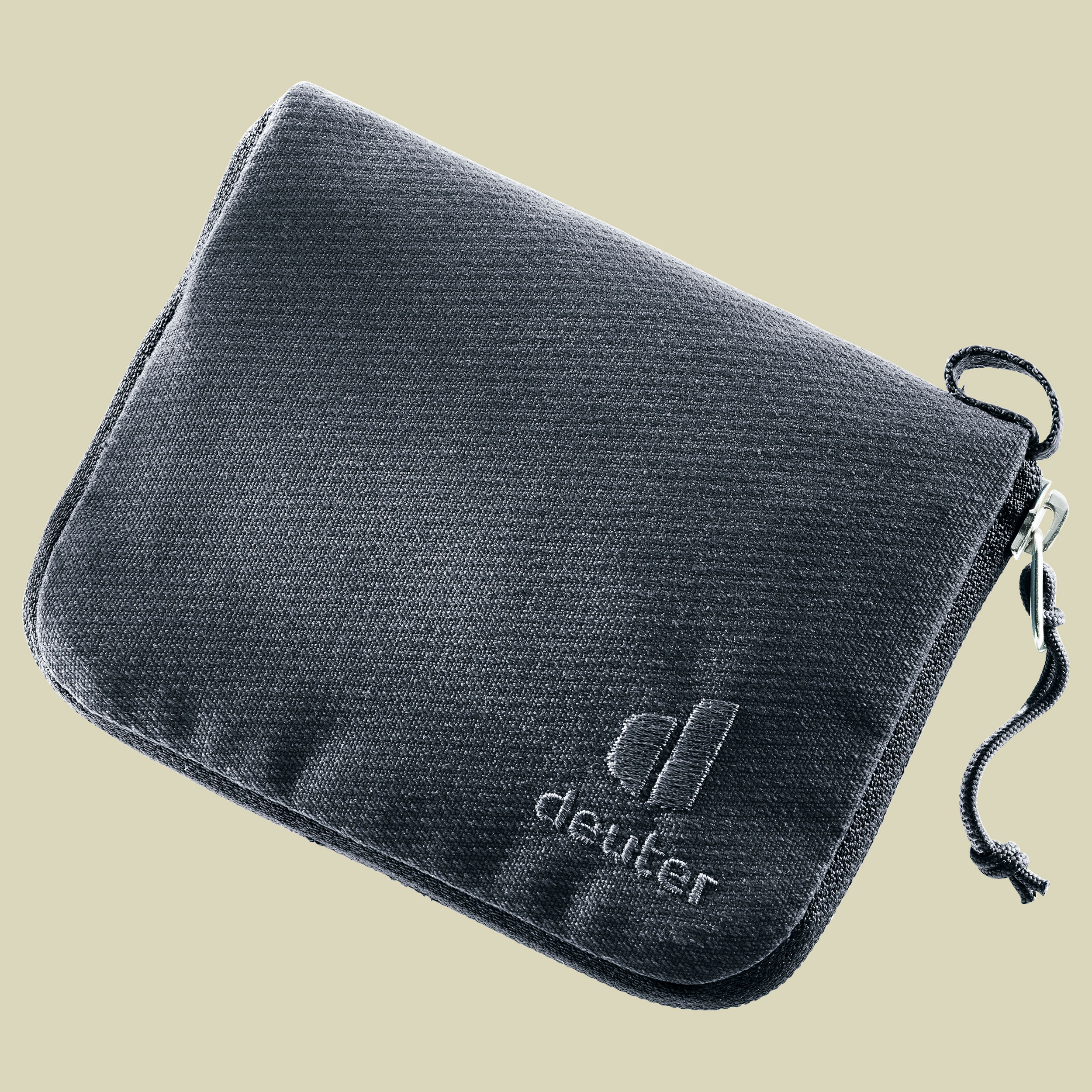 Zip Wallet schwarz - Farbe black-desert