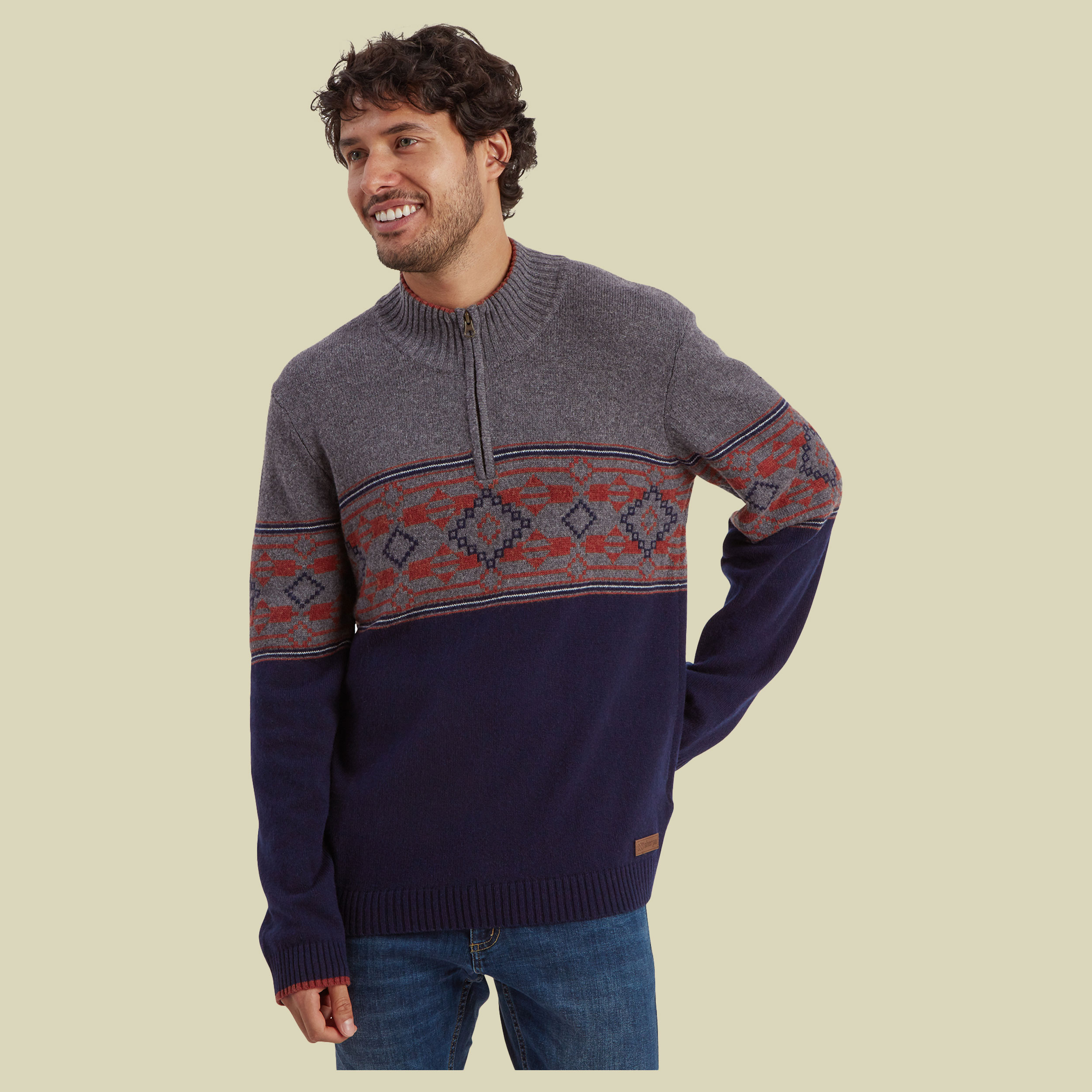 Tej Eco 1/4 Zip Men