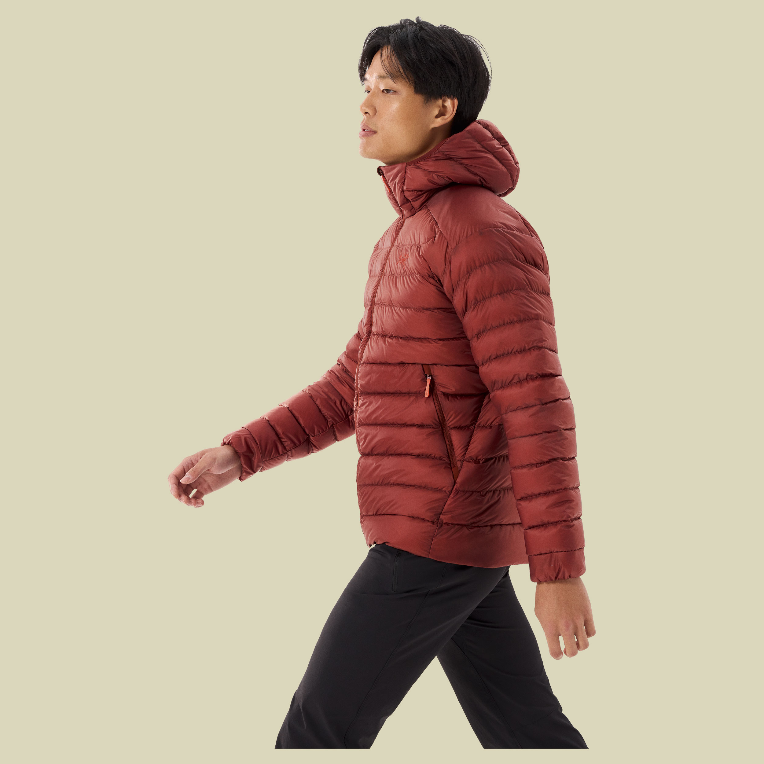 Cerium Hoody Men M orange - sequoia/solaris