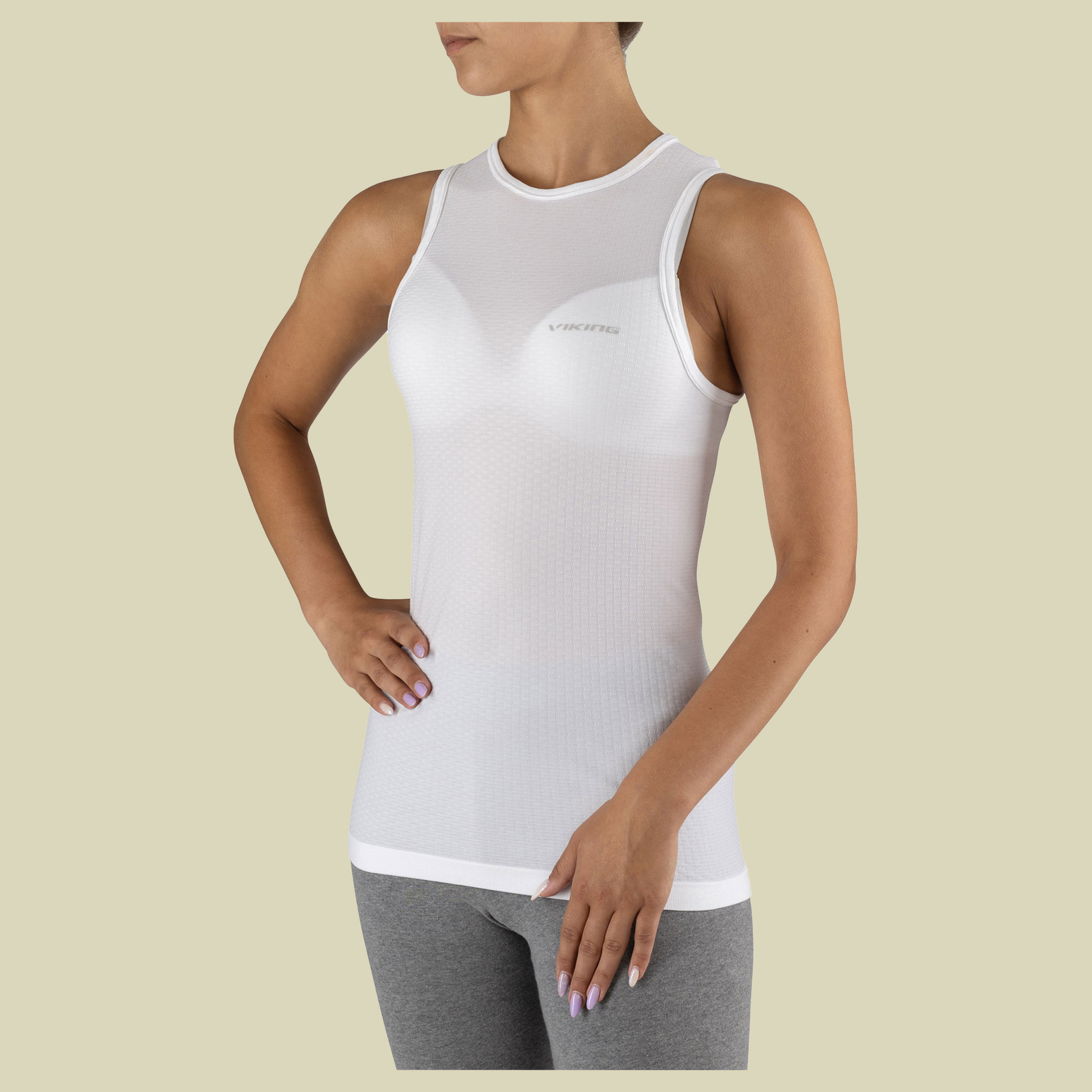 Singlet Easy Dry Unisex XL weiß - full white