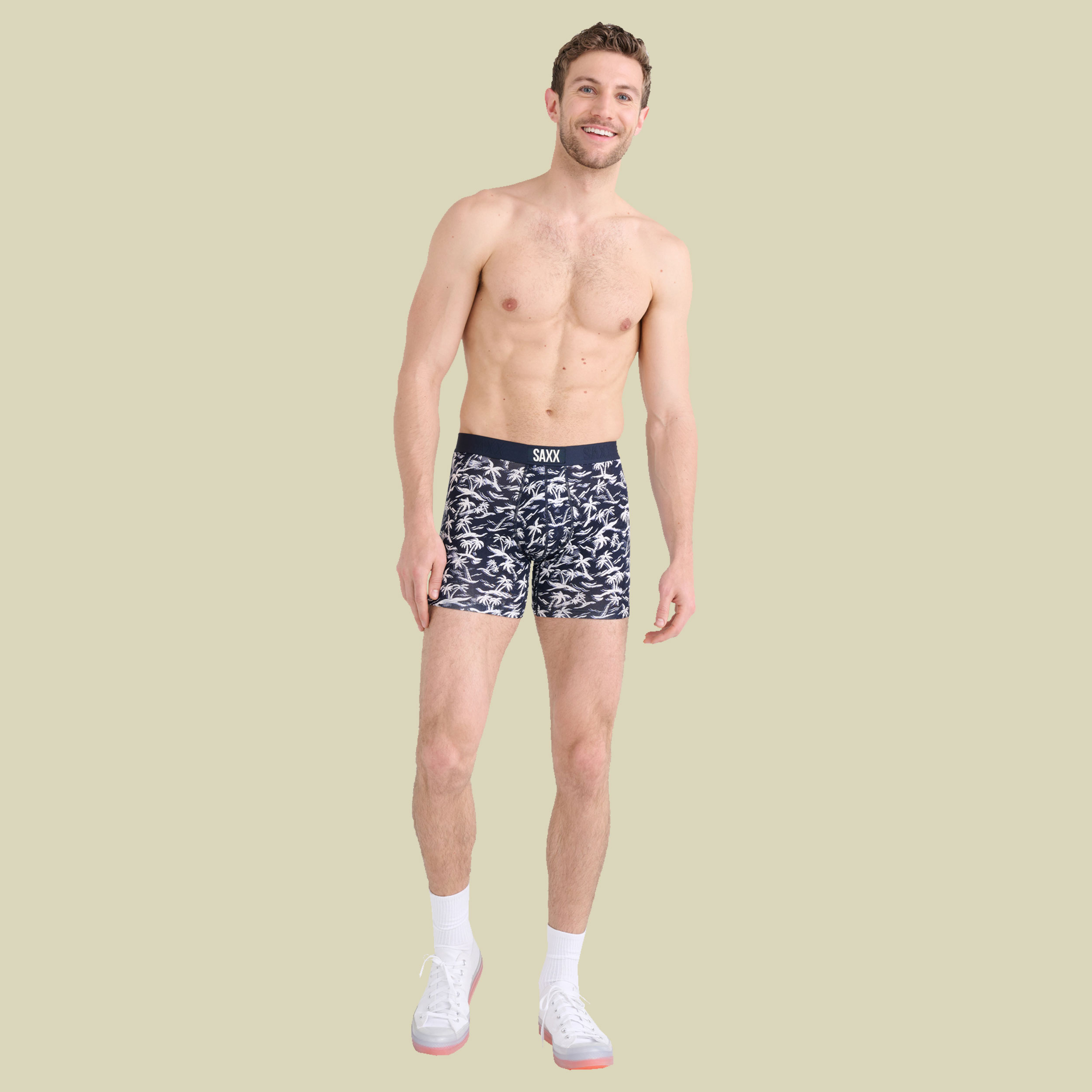 Vibe Super Soft Boxer Brief blau M - castaway- dark ink