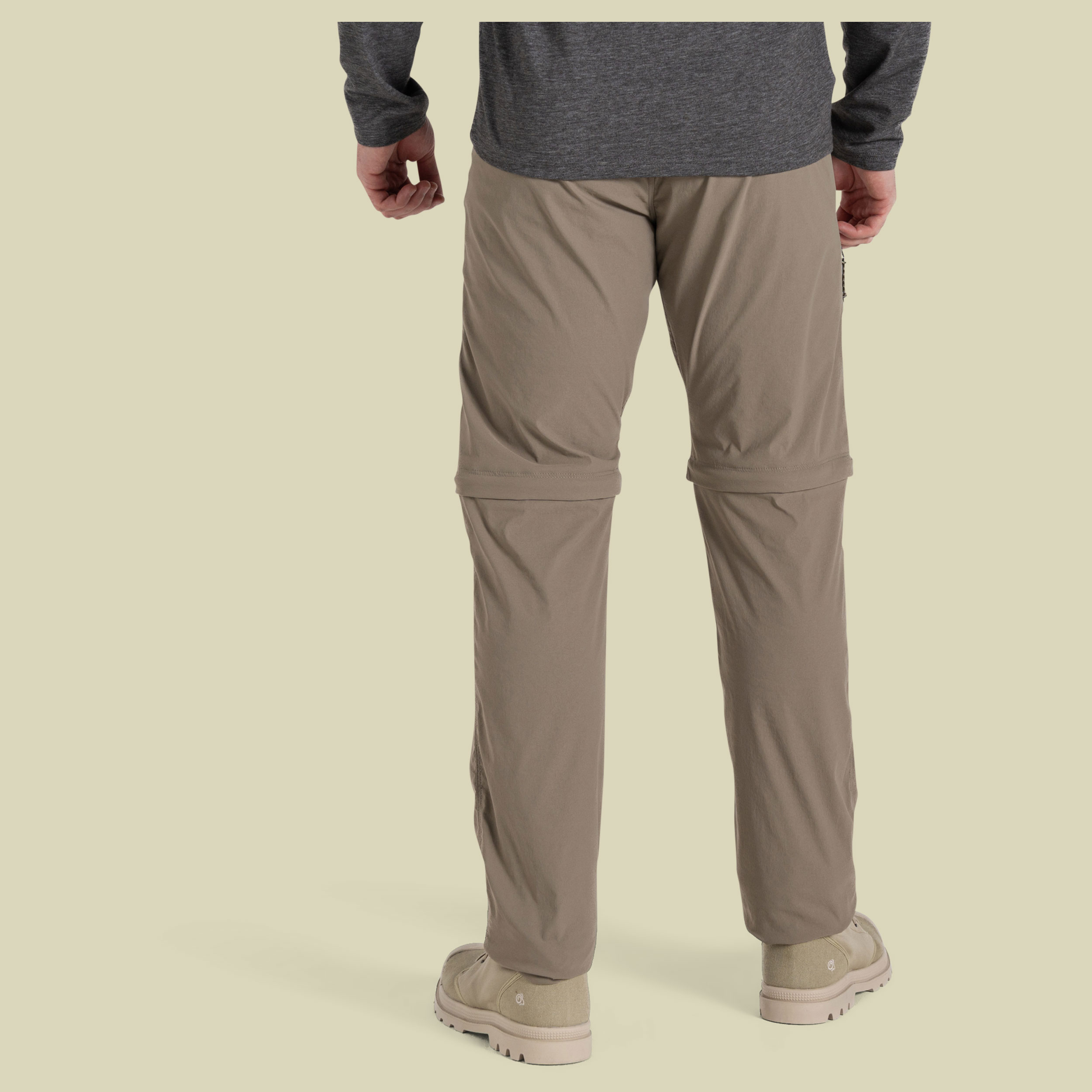 NosiLife Pro Convertible Trouser III Men 26 beige - pepple