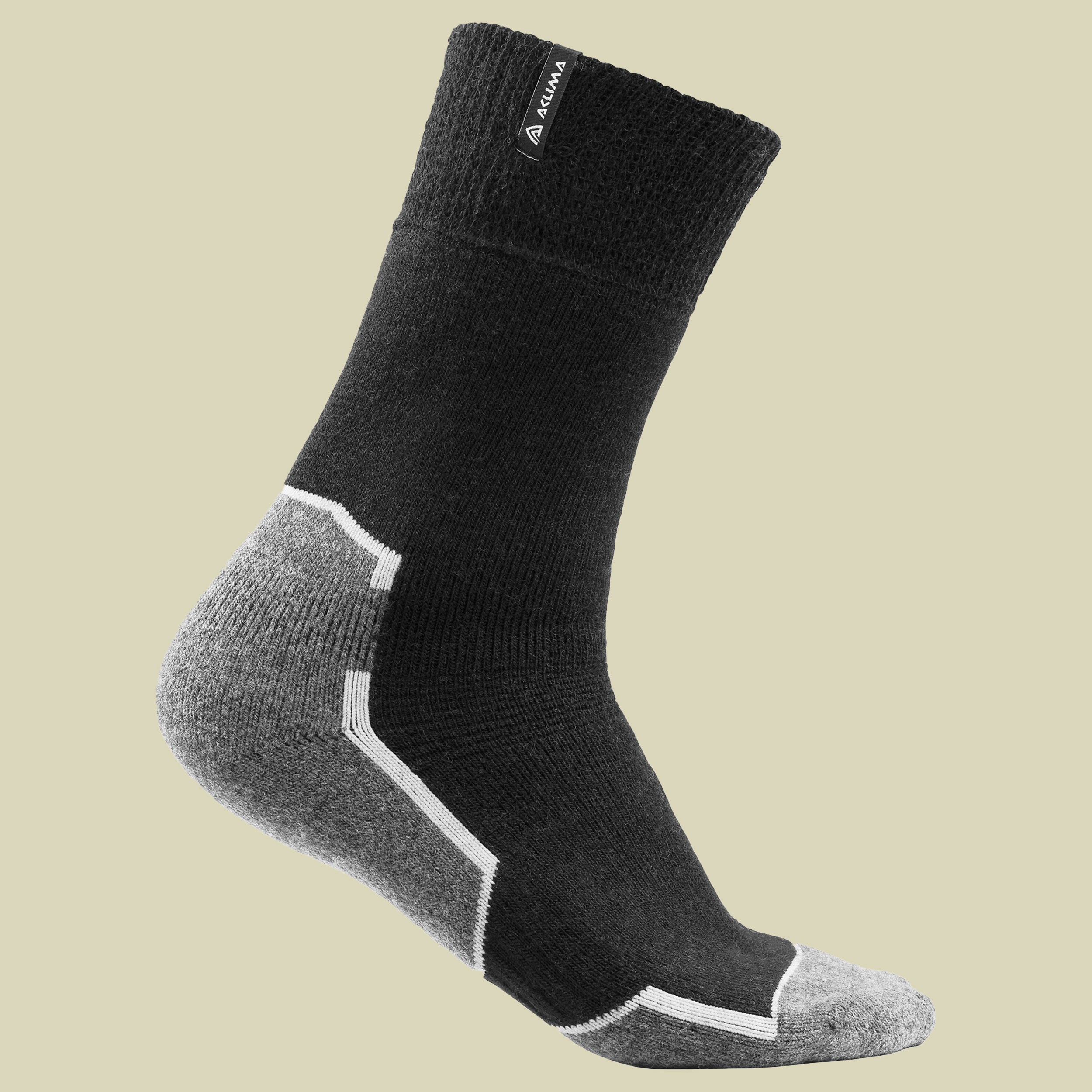 WarmWool Socks Größe 36-39 Farbe jet black