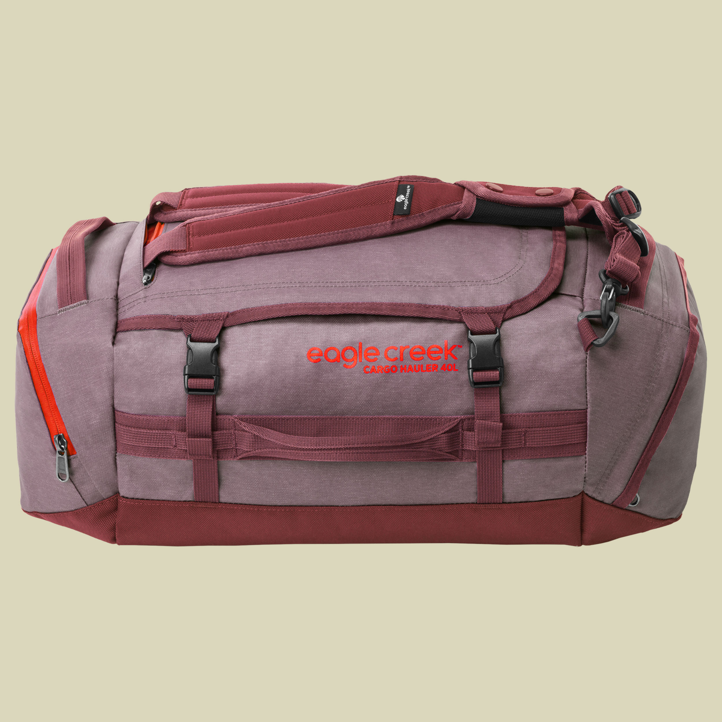 Cargo Hauler Duffel 40L rot 40 - Farbe currant