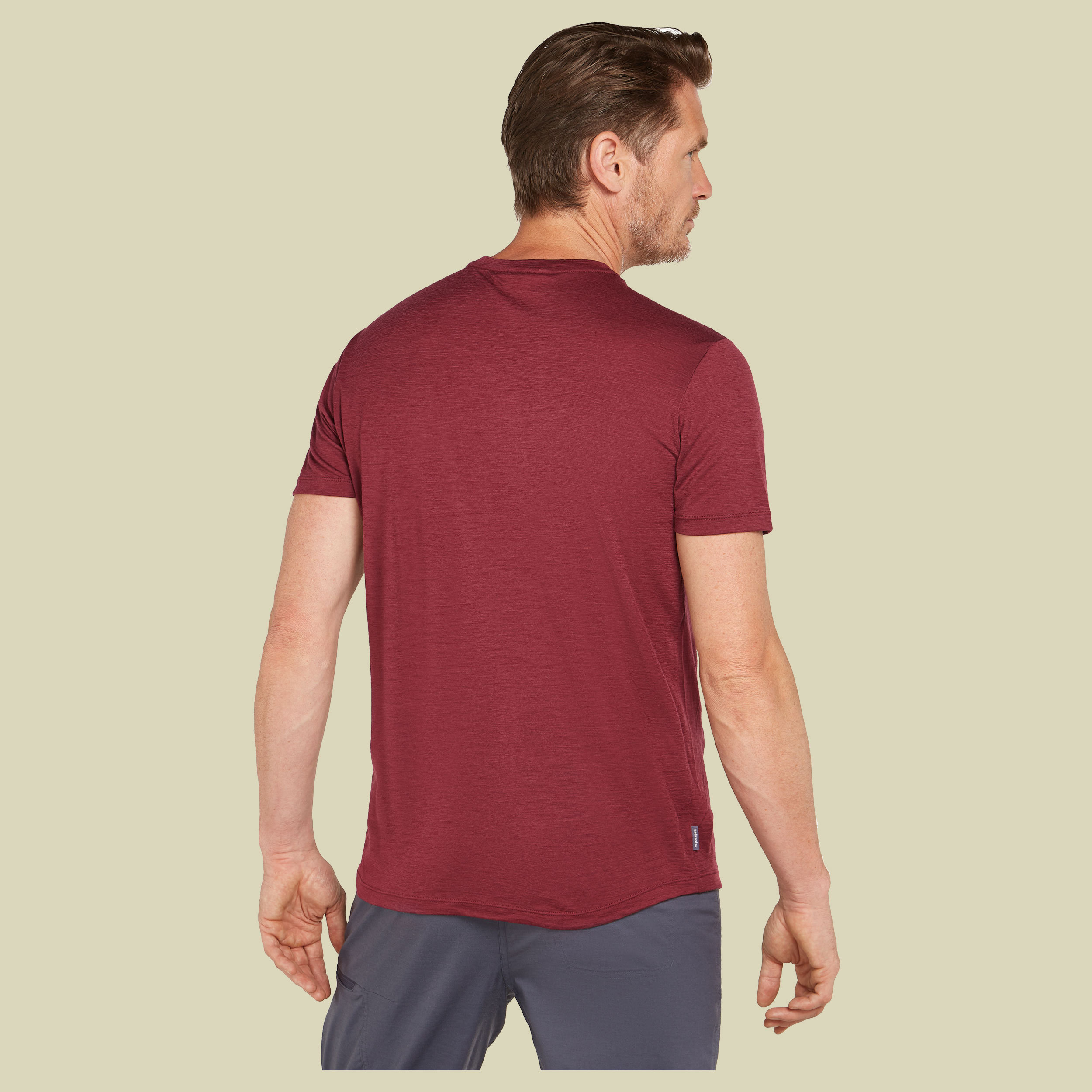 Merino 150 Tech Lite SS Tee Rising Light Men M braun - port