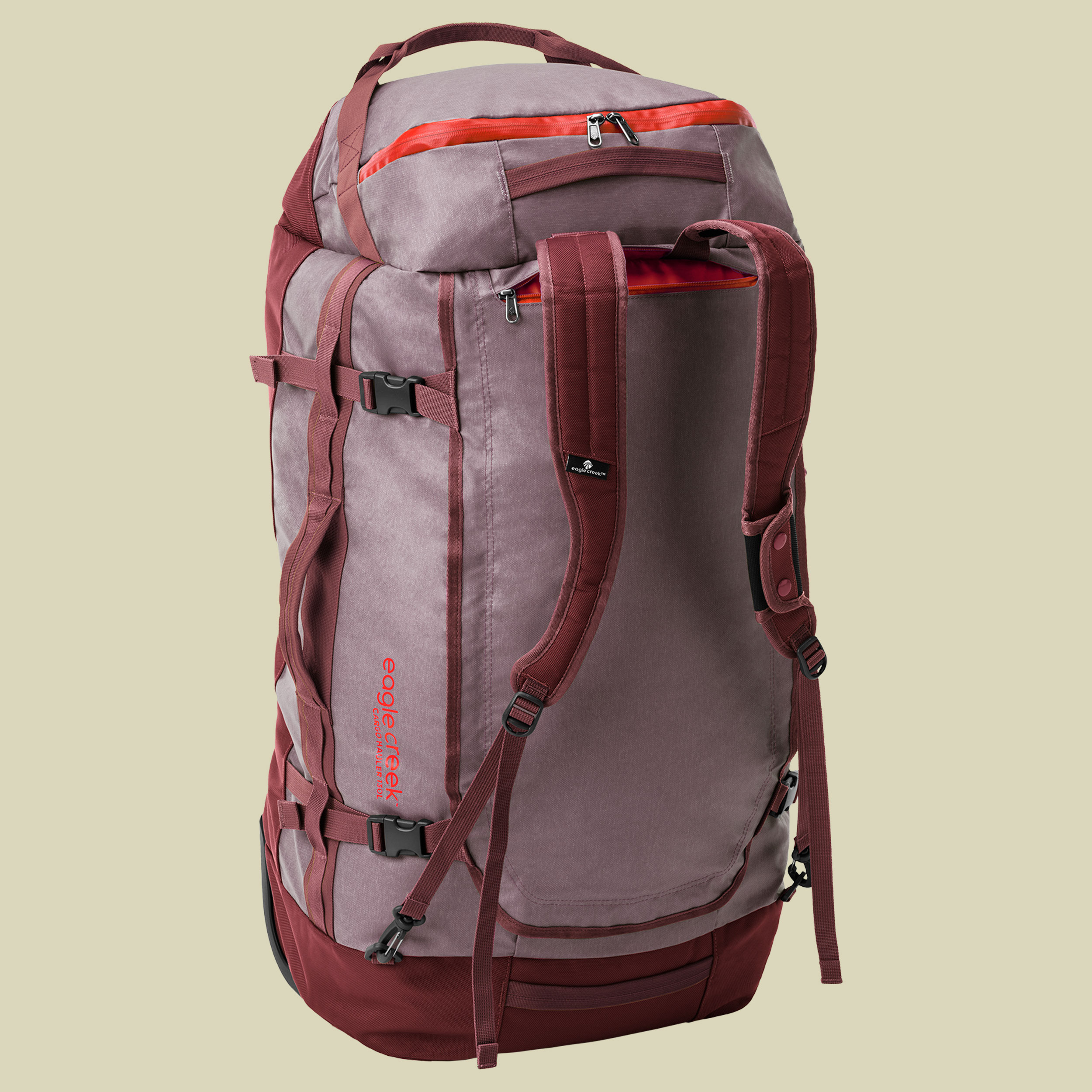 Cargo Hauler Wheeled Duffel 130L rot 130 - Farbe currant