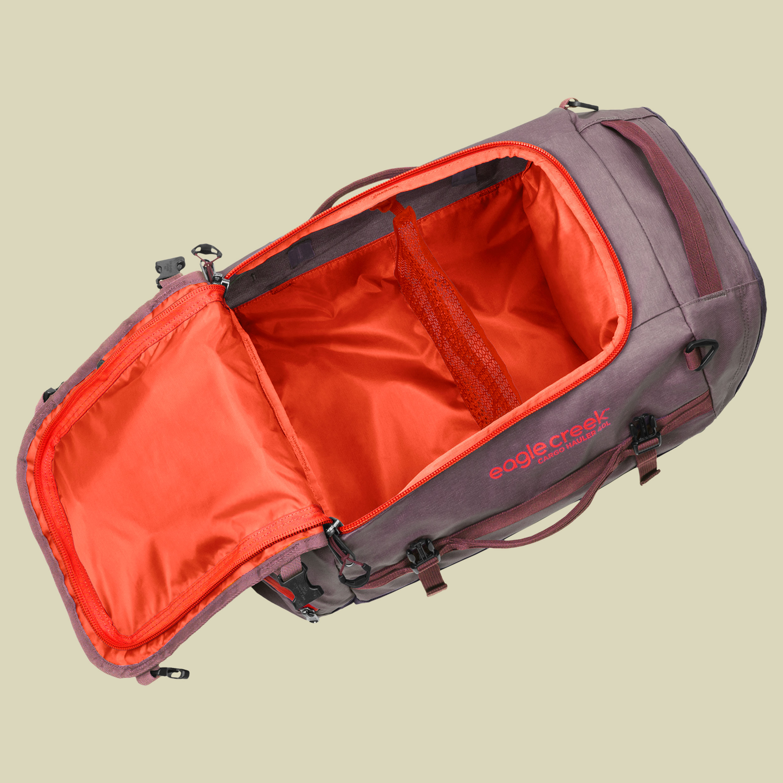 Cargo Hauler Duffel 40L rot 40 - Farbe currant