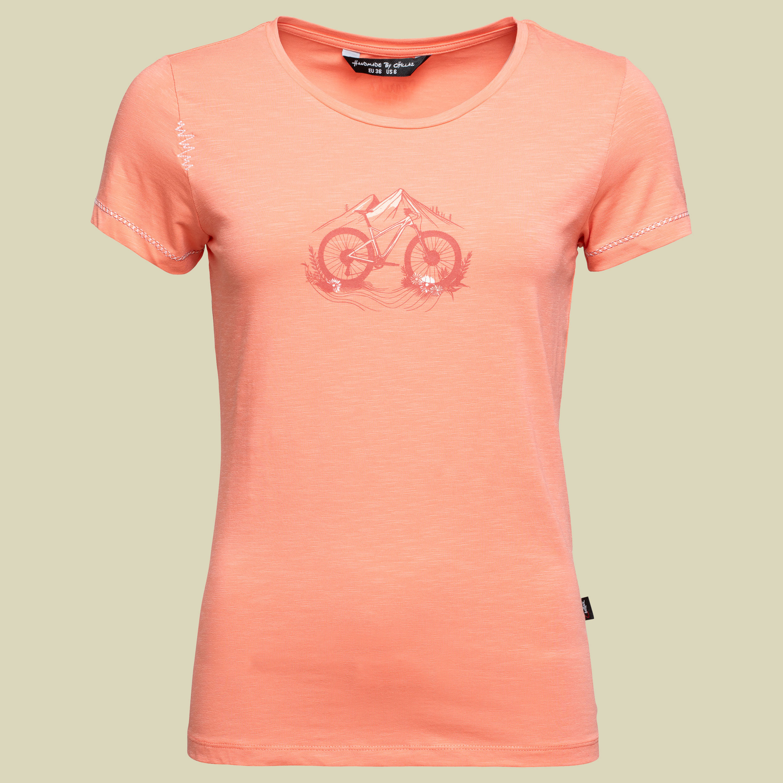 Gandia Mountainbike Flowers T-Shirt Women