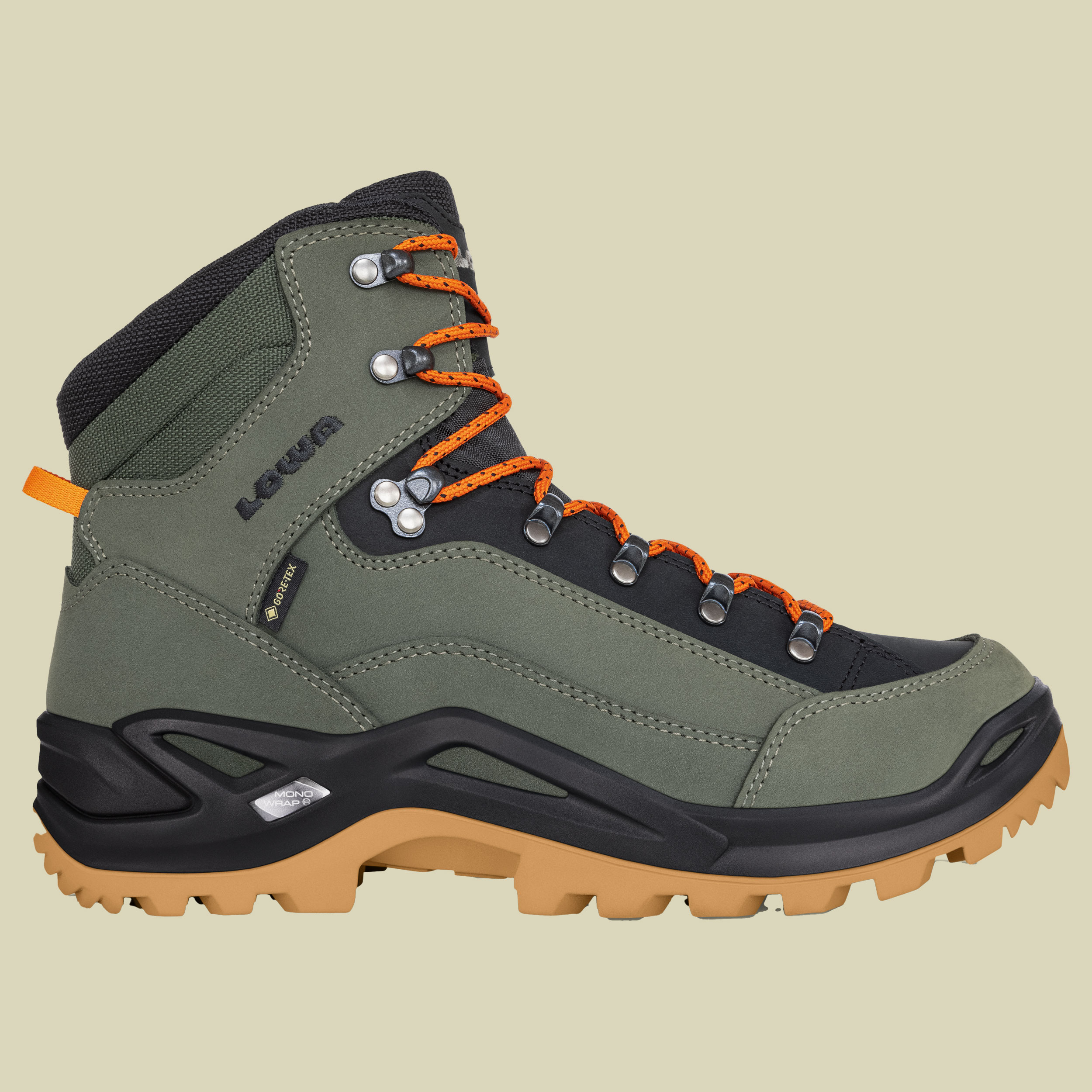 Renegade GTX Mid Men Größe UK 9,5 Farbe forest/orange