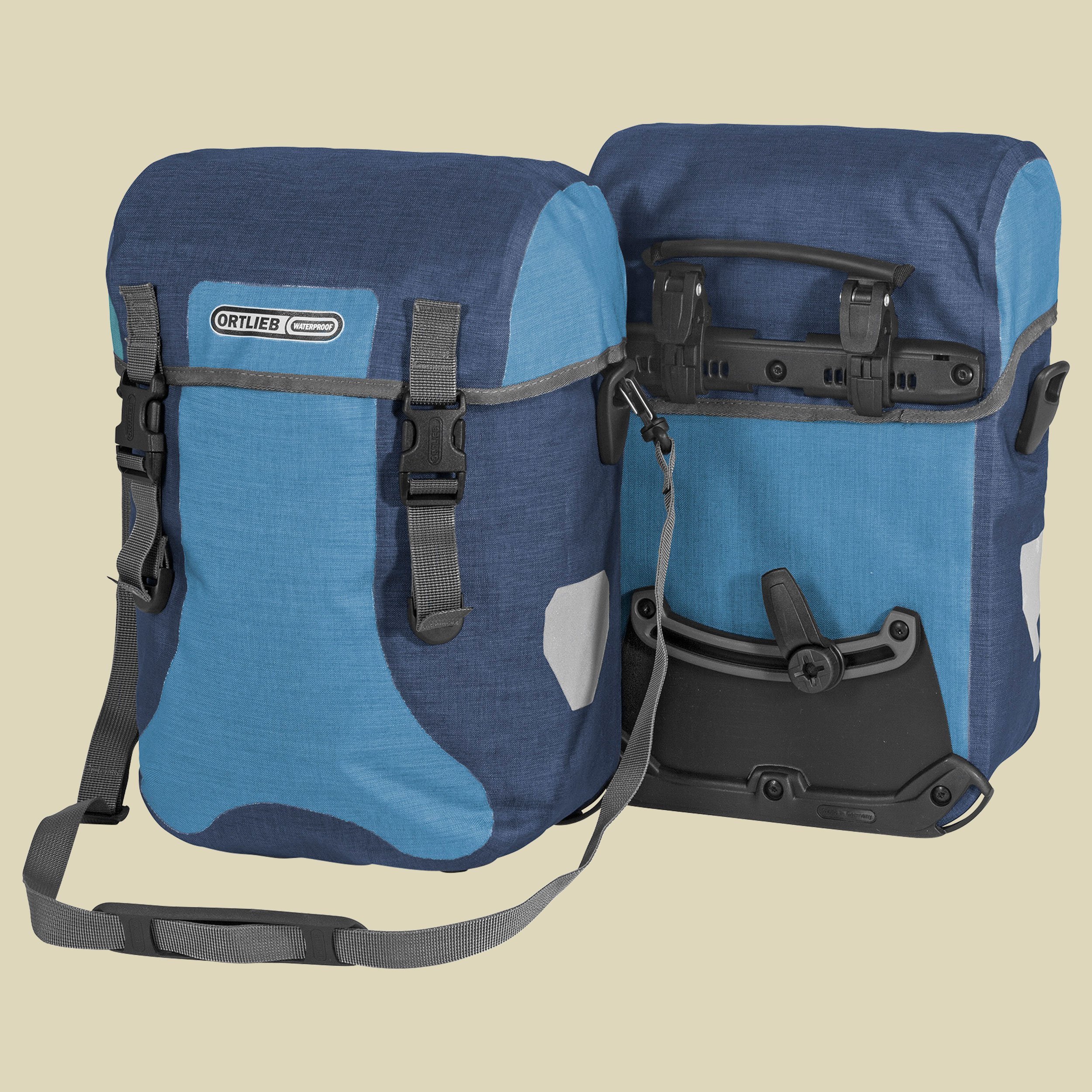 Sport-Packer Plus (Paar) Volumen 30 Farbe denim-stahlblau